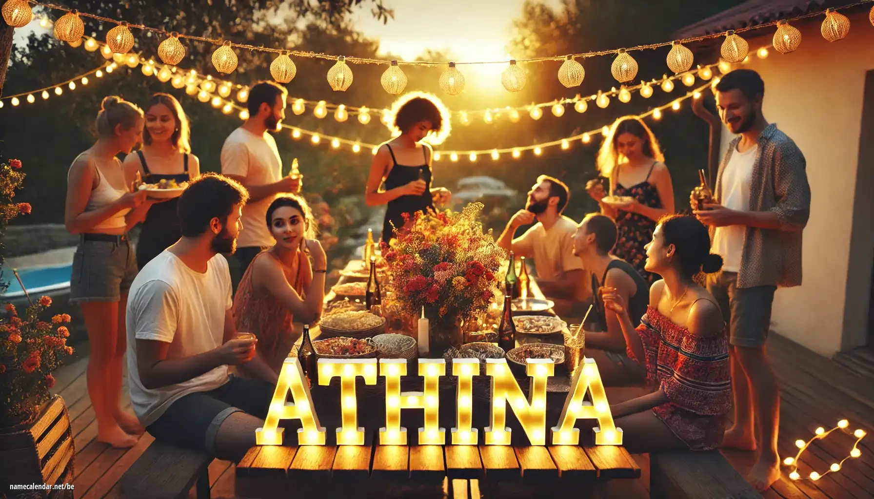 Святкаванне імянін і імянін - Athina