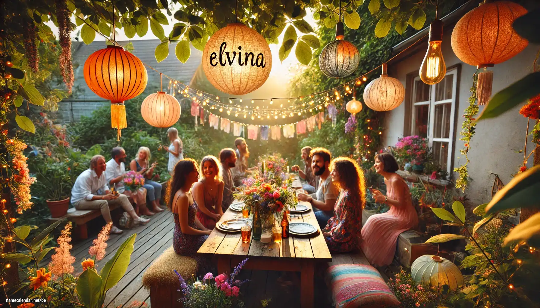 Святкаванне імянін і імянін - Elvina