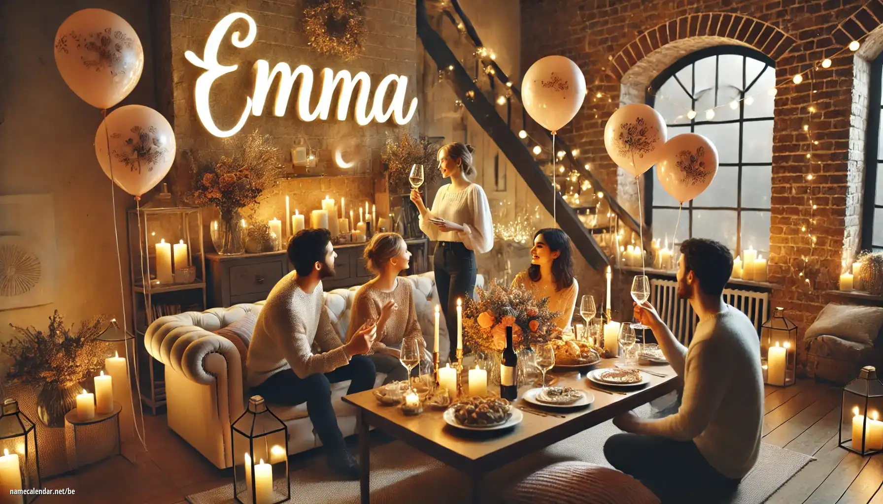 Святкаванне імянін і імянін - Emma