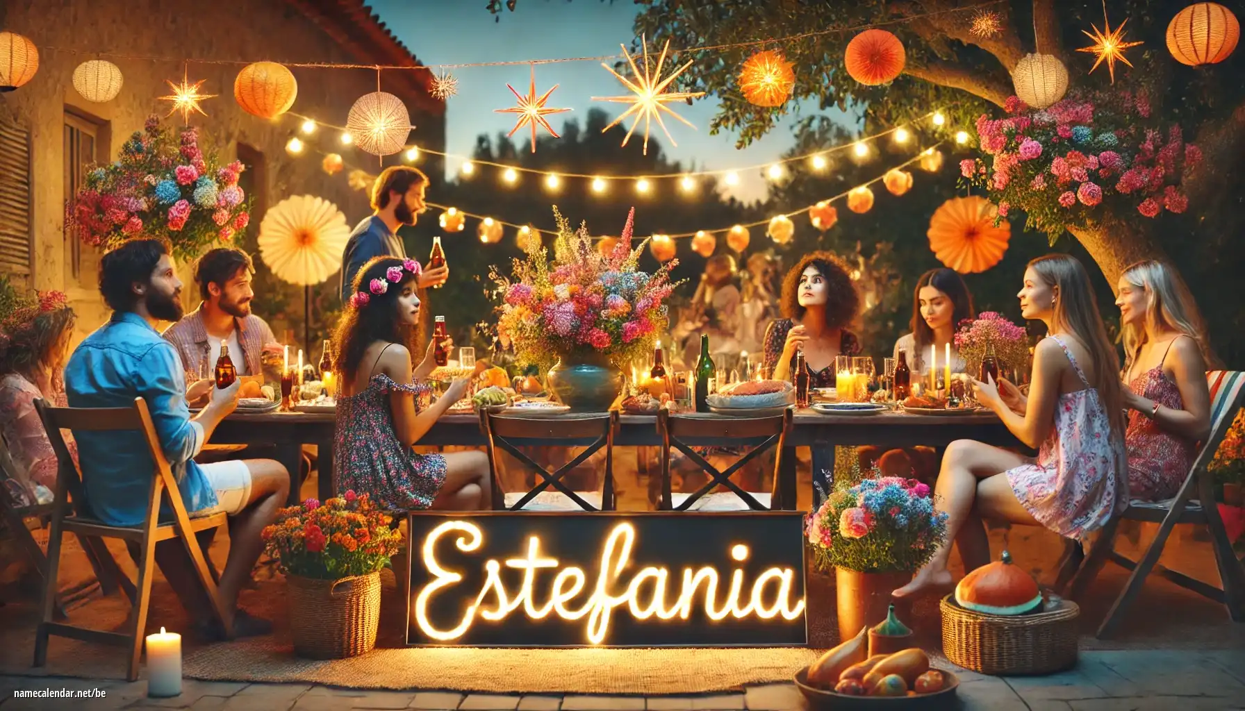 Святкаванне імянін і імянін - Estefania