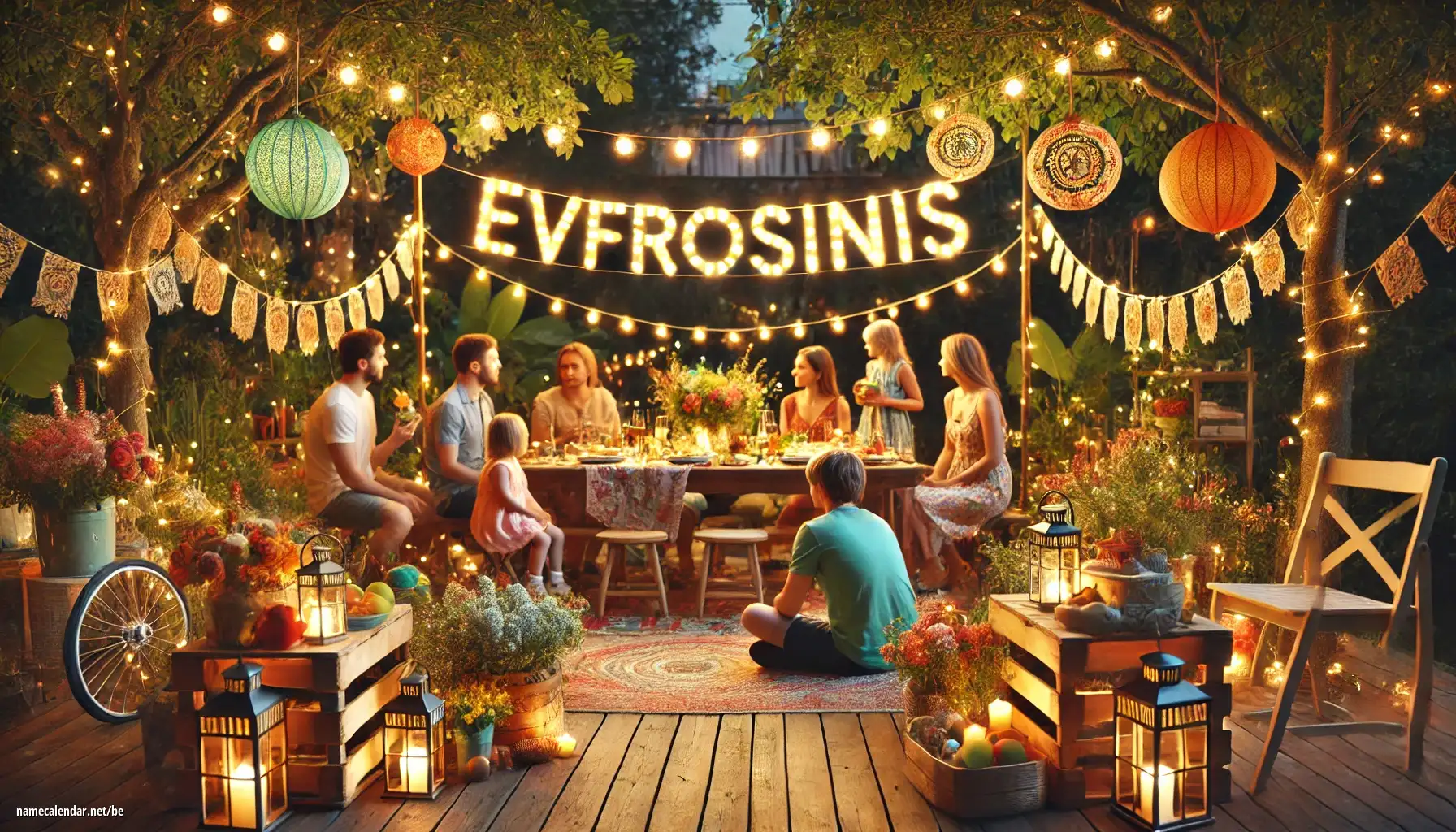 Святкаванне імянін і імянін - Evfrosinis