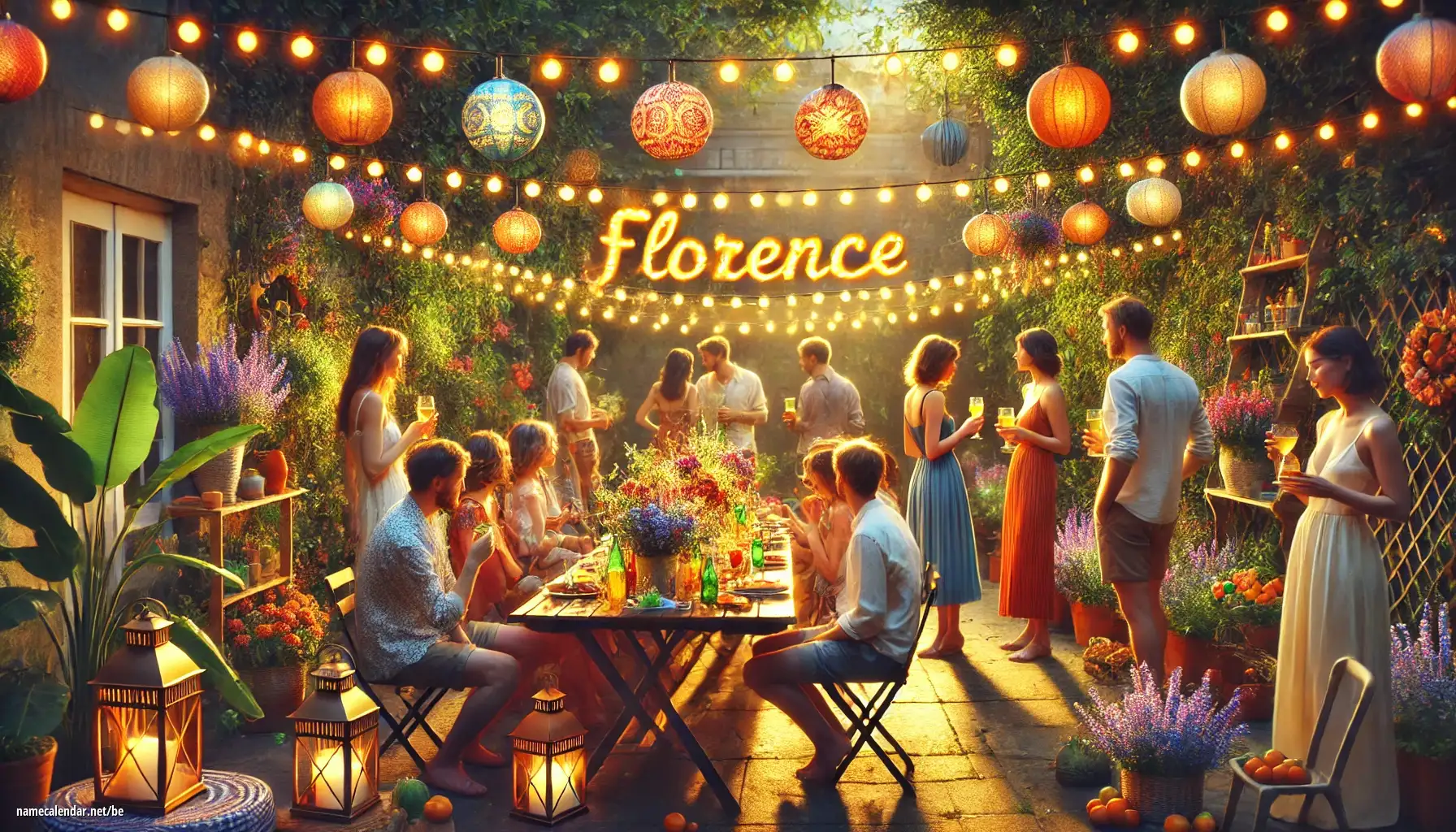 Святкаванне імянін і імянін - Florence