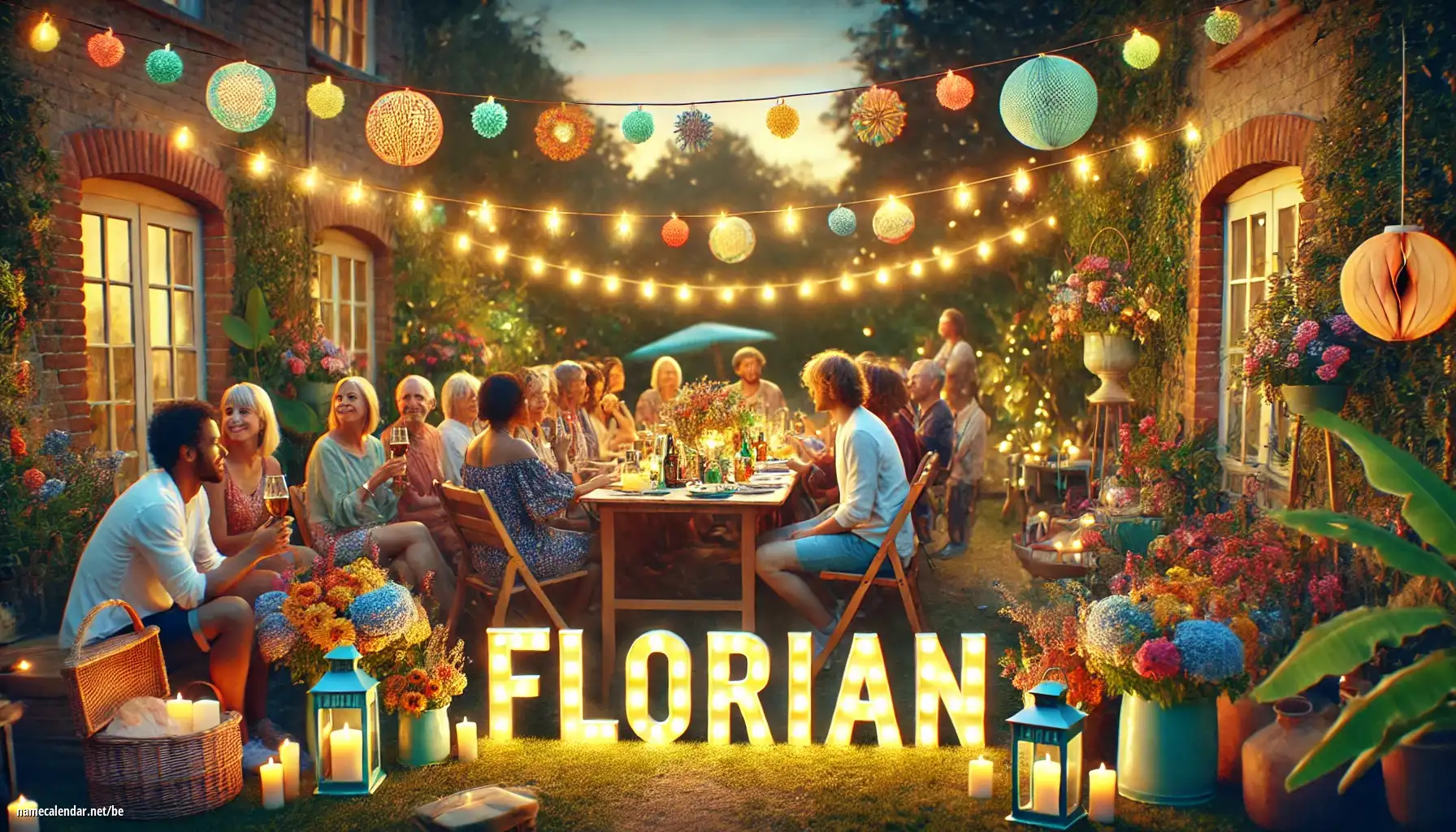 Святкаванне імянін і імянін - Florián