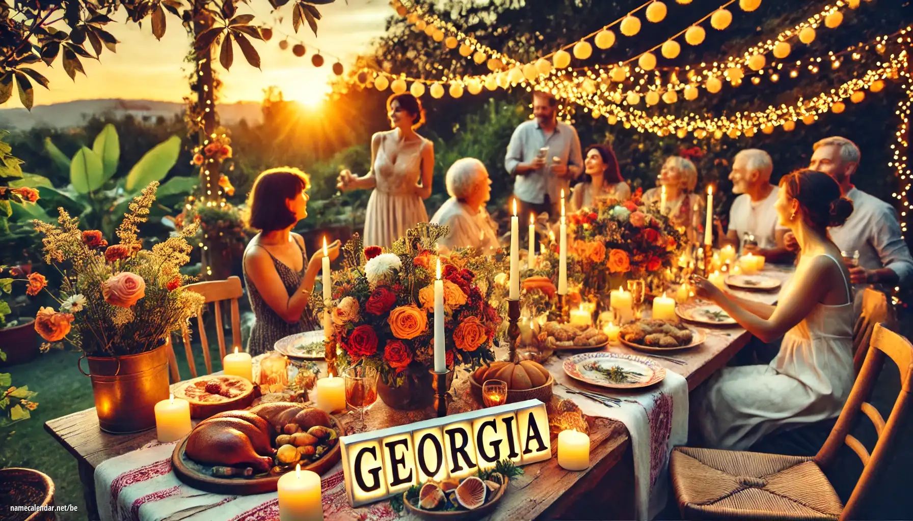 Святкаванне імянін і імянін - Georgia