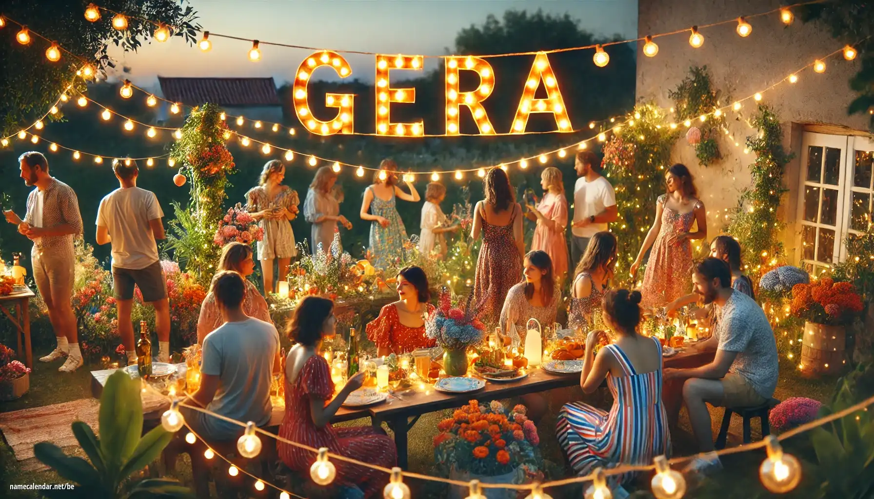 Святкаванне імянін і імянін - Gera