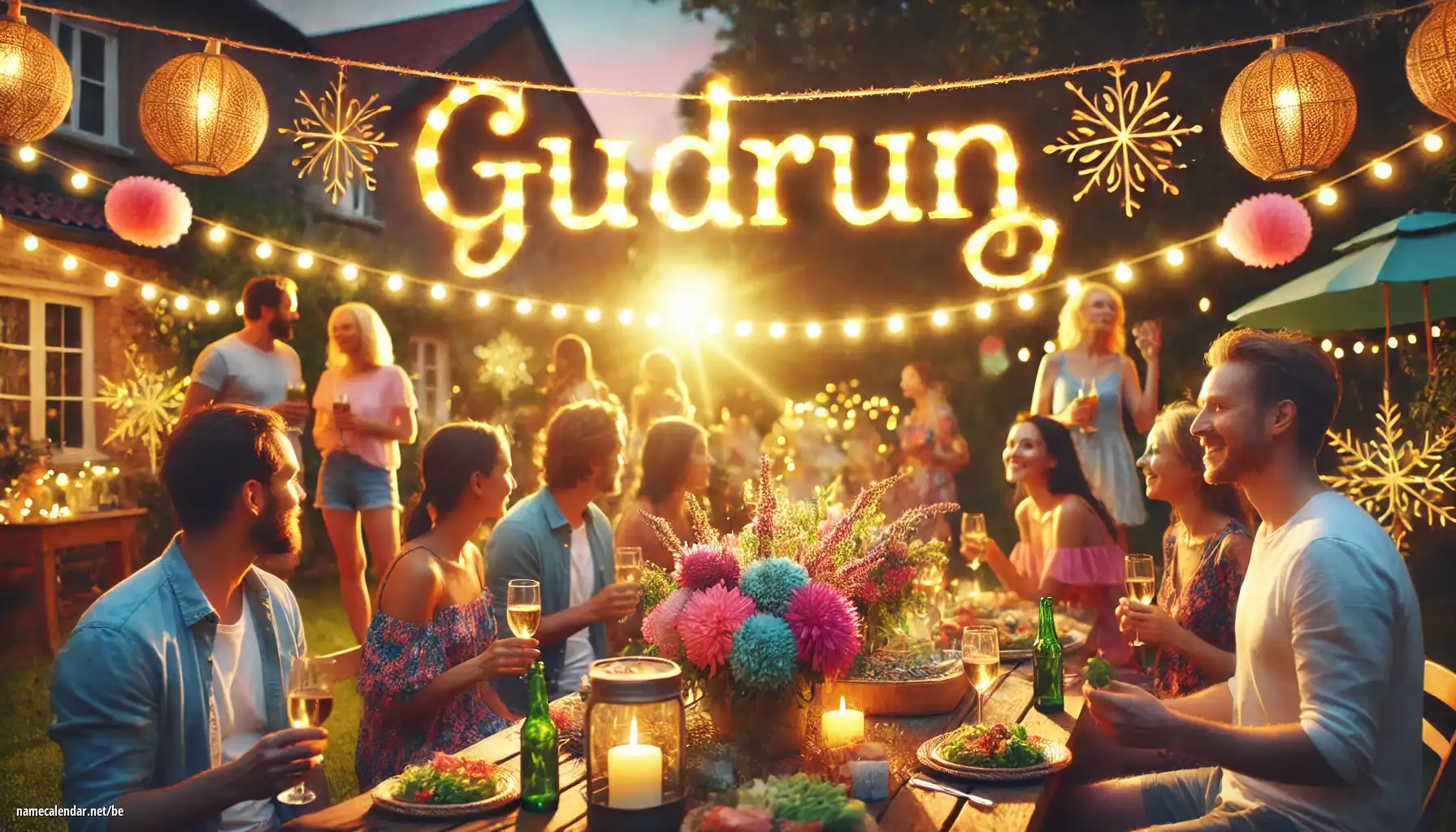 Святкаванне імянін і імянін - Gudrun