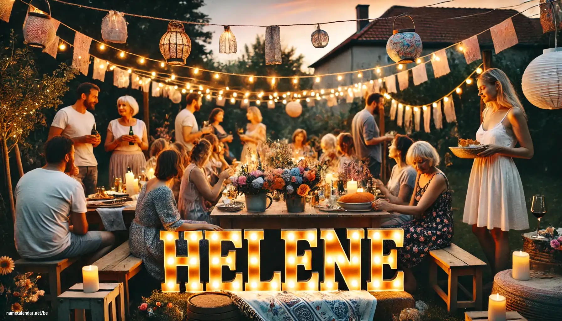 Святкаванне імянін і імянін - Helene