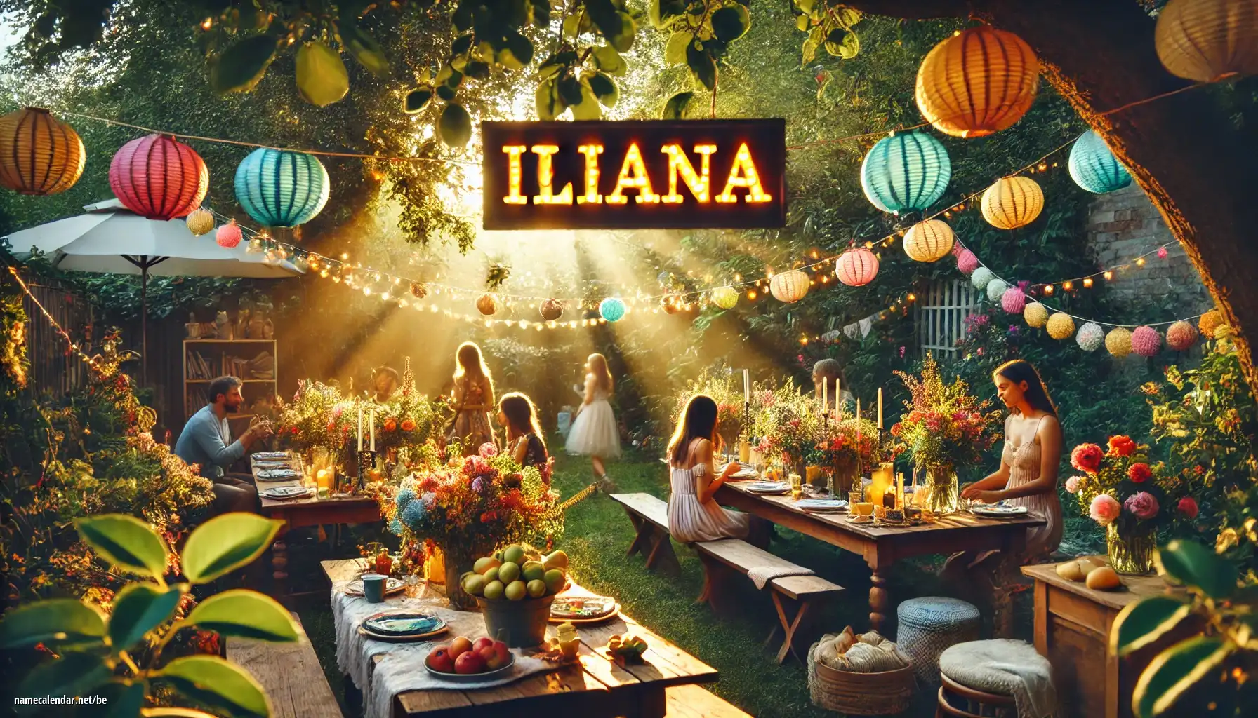 Святкаванне імянін і імянін - Iliana