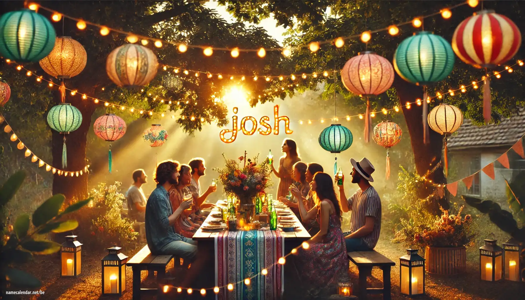 Святкаванне імянін і імянін - Josh