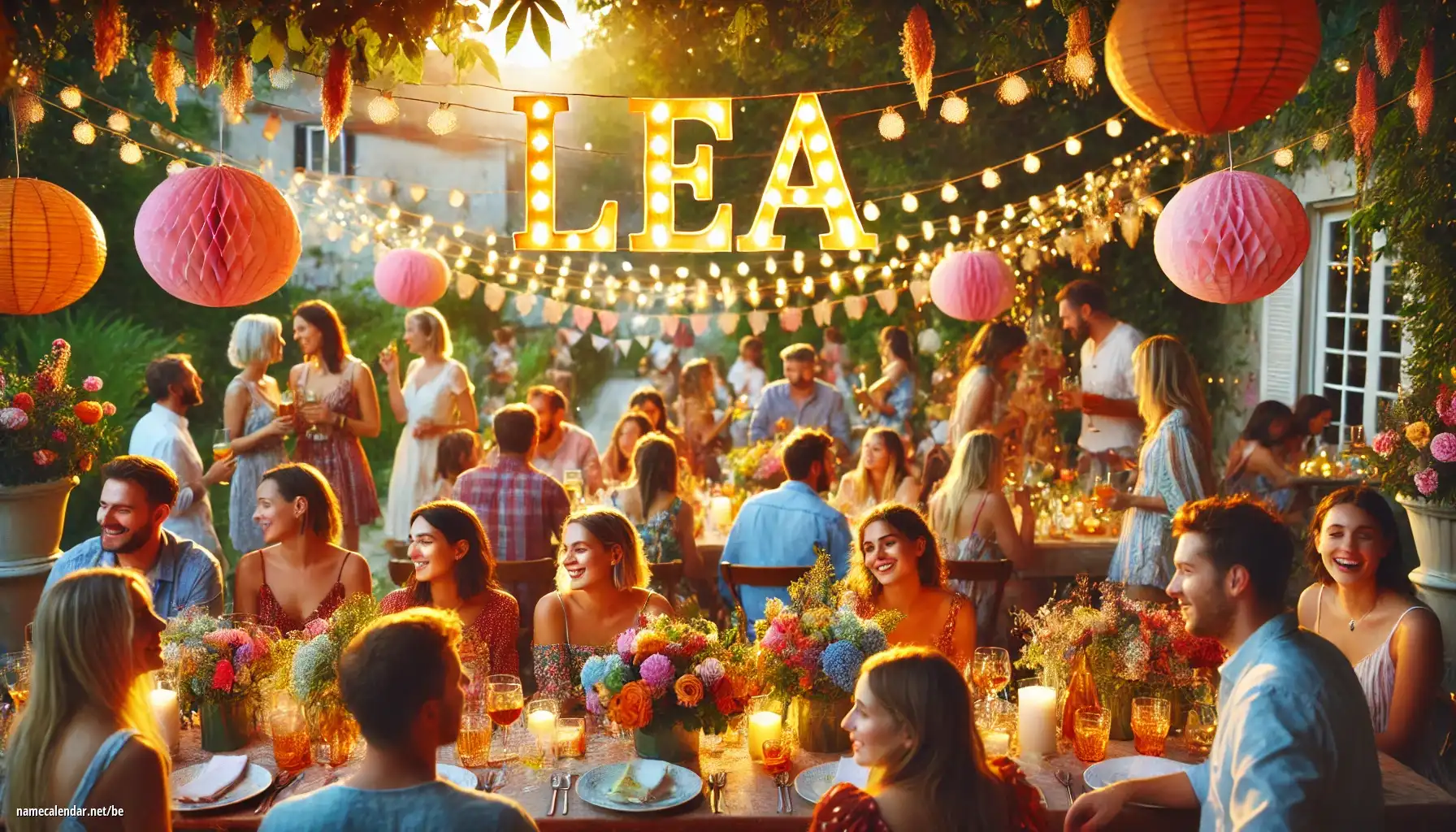 Святкаванне імянін і імянін - Léa