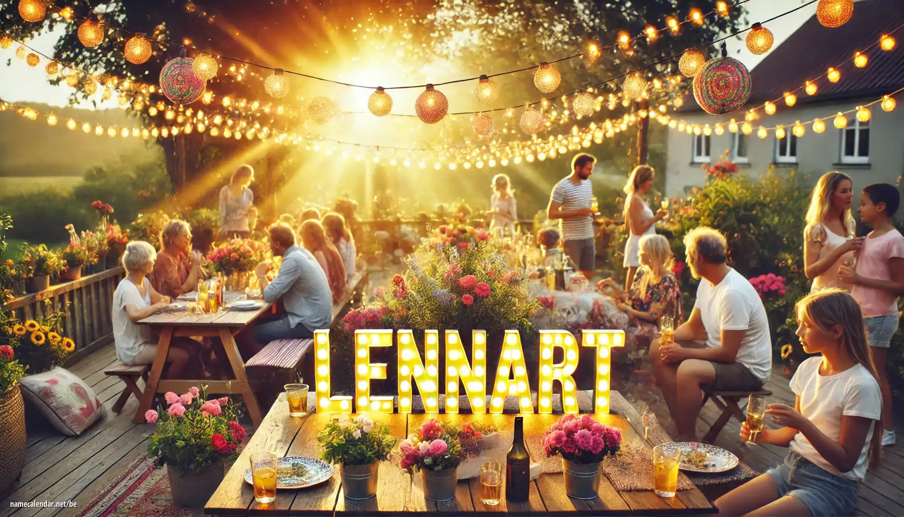 Святкаванне імянін і імянін - Lennart