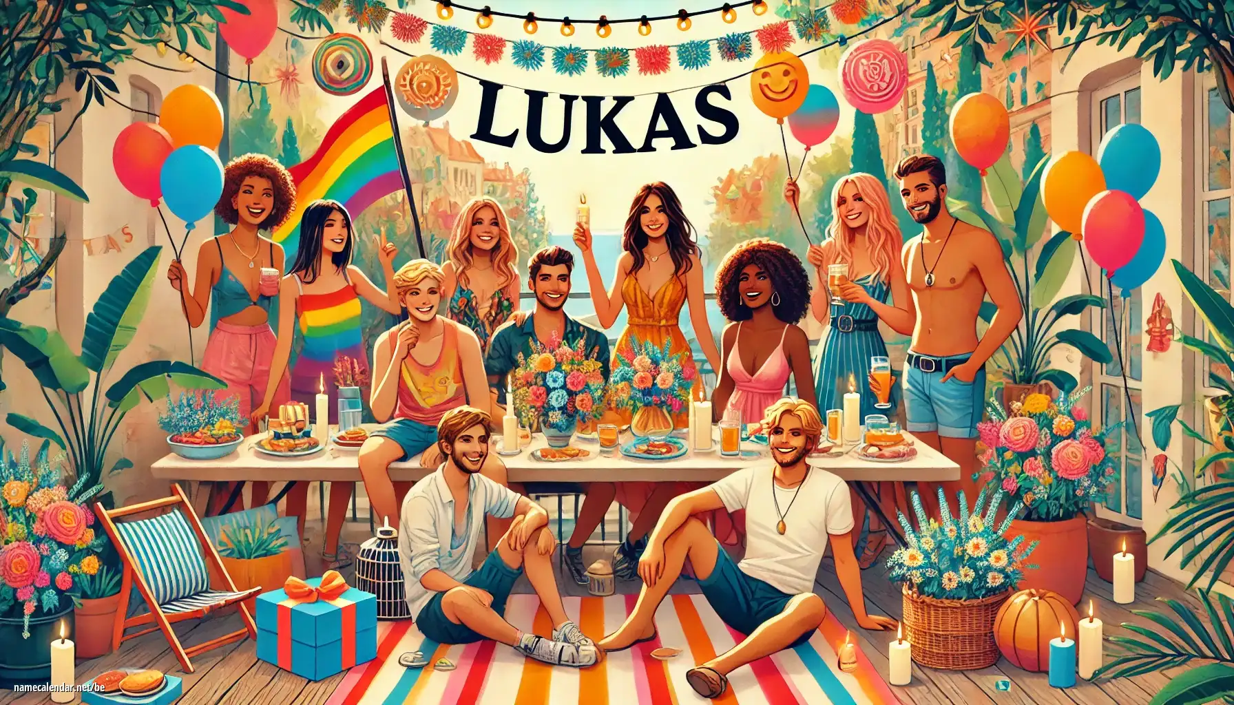 Святкаванне імянін і імянін - Lukas