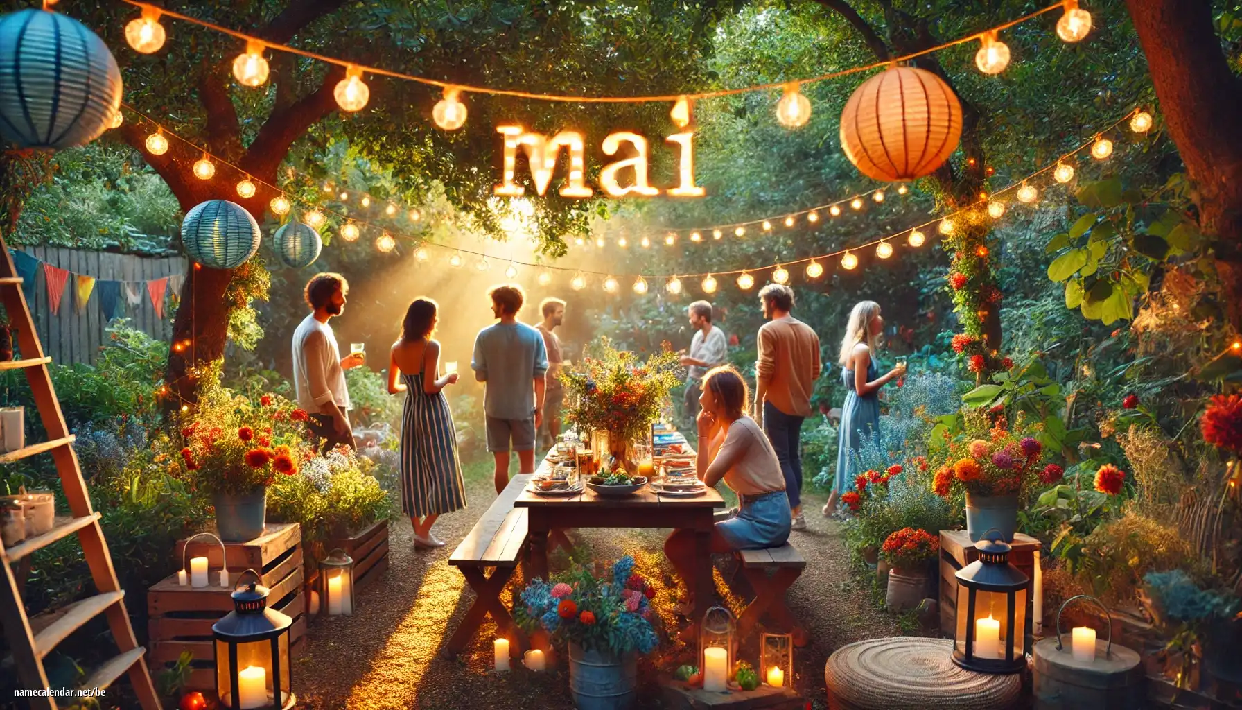 Святкаванне імянін і імянін - Mai