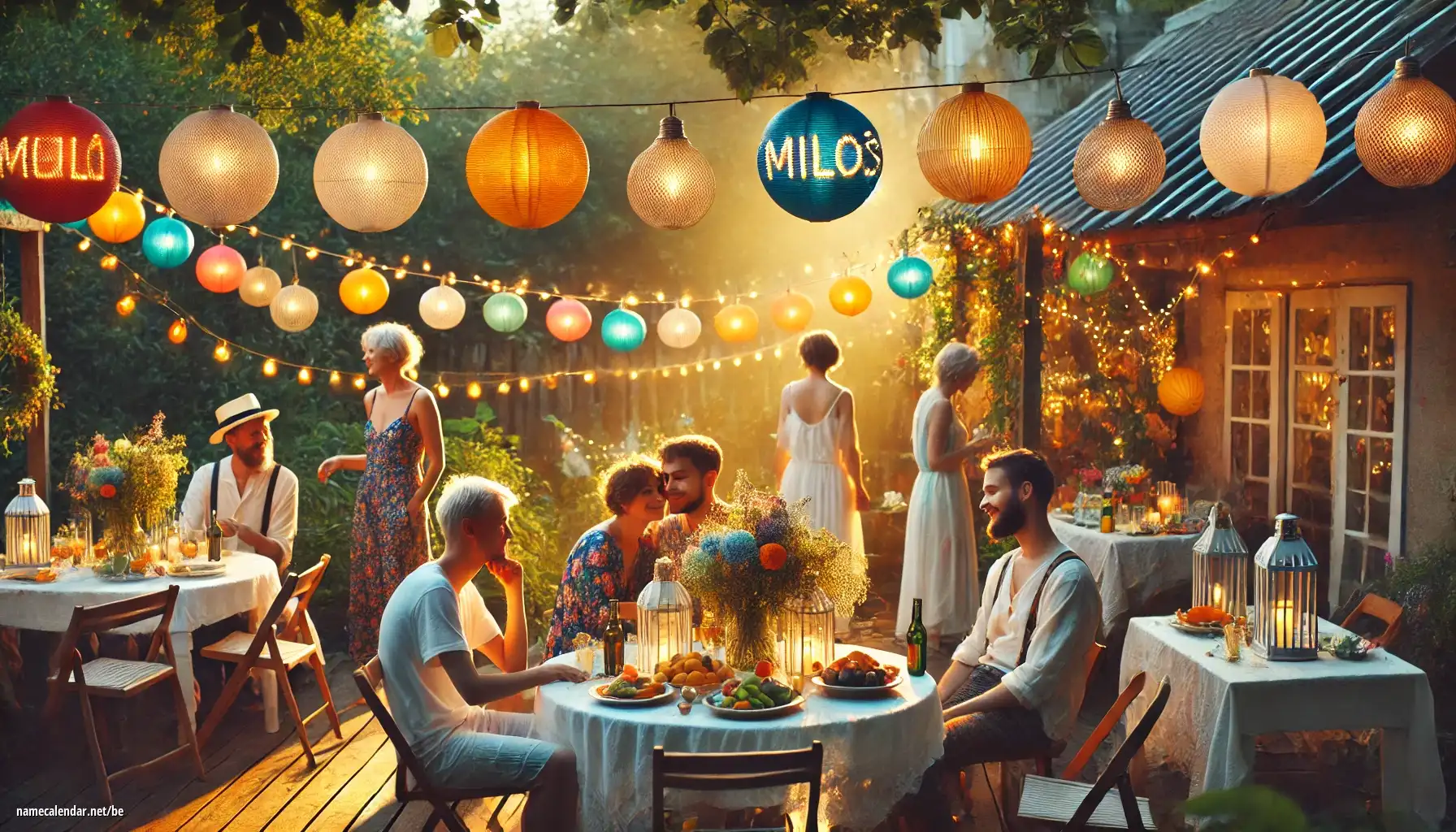 Святкаванне імянін і імянін - Milos