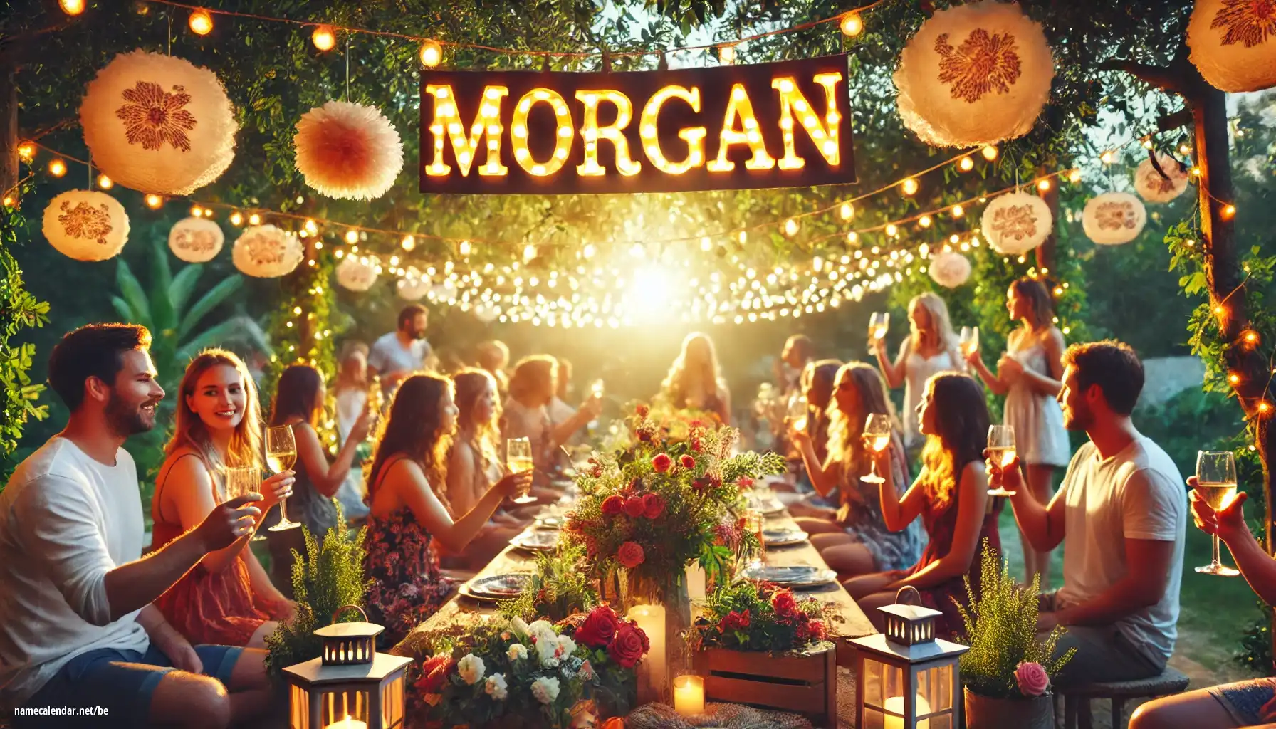 Святкаванне імянін і імянін - Morgan