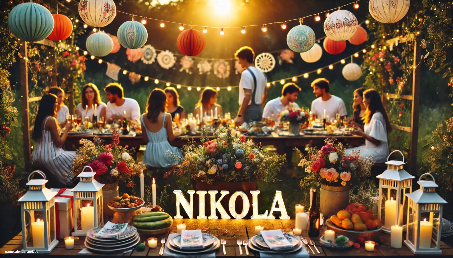 Святкаванне імянін і імянін - Nikola