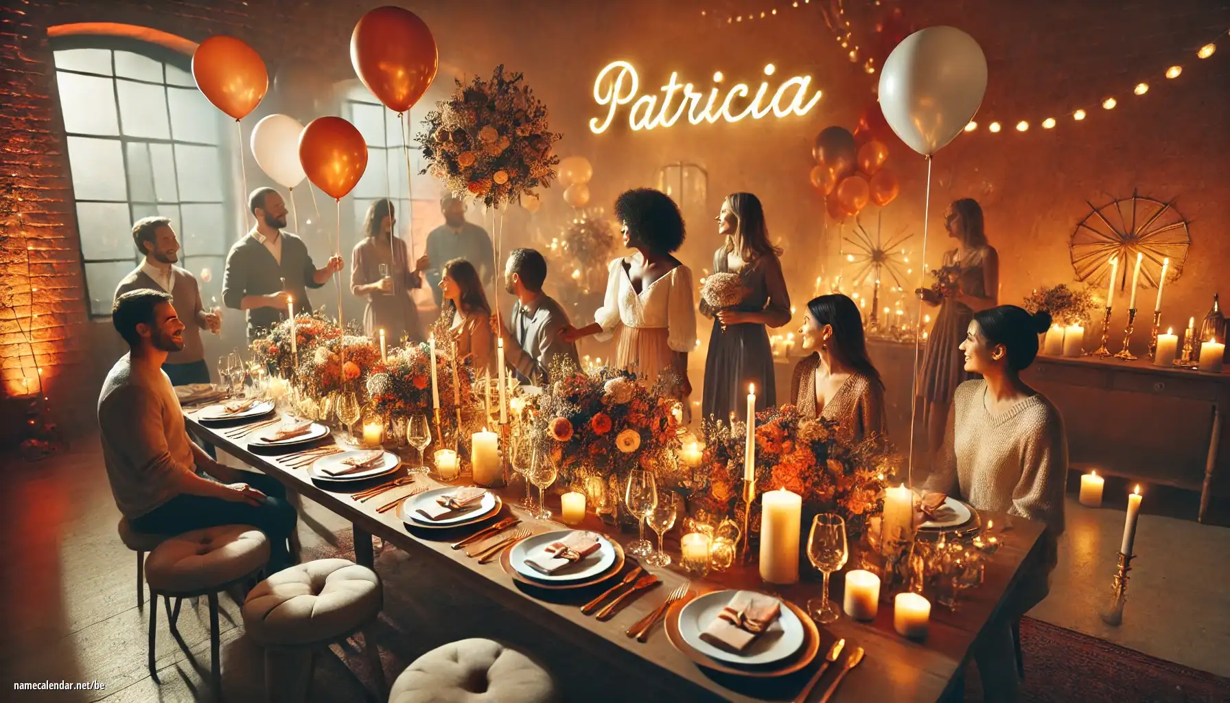 Святкаванне імянін і імянін - Patricia