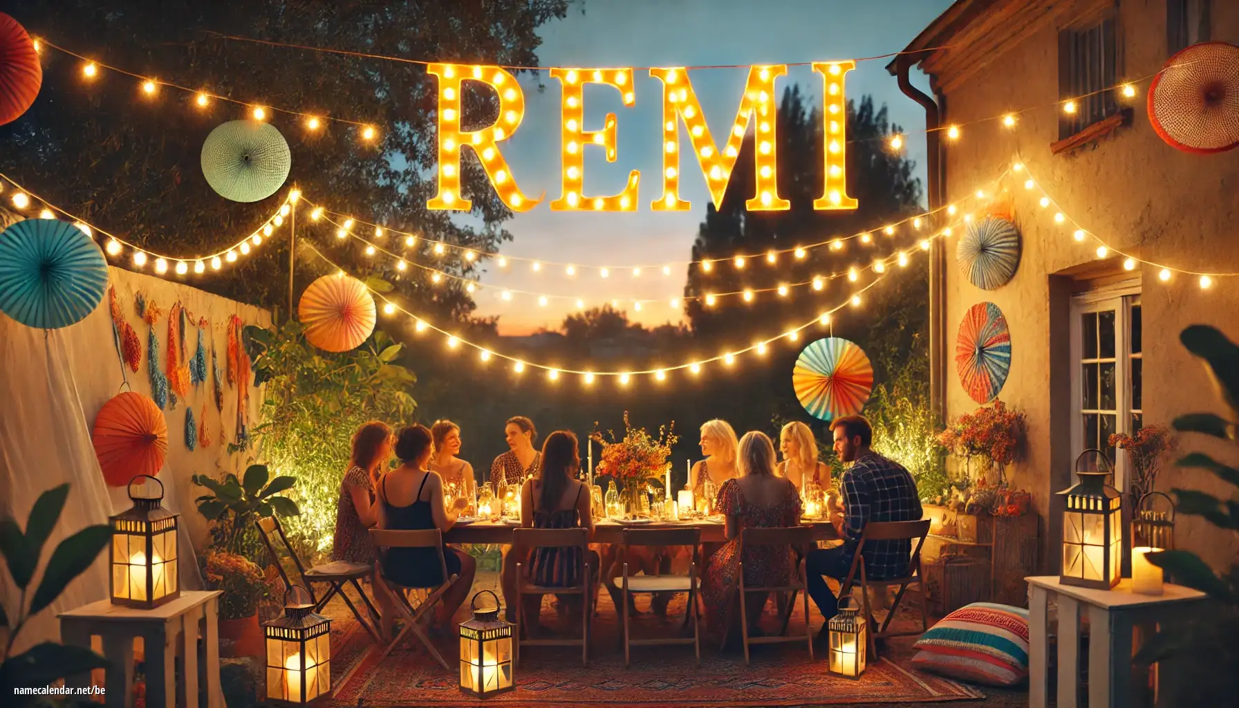 Святкаванне імянін і імянін - Rémi