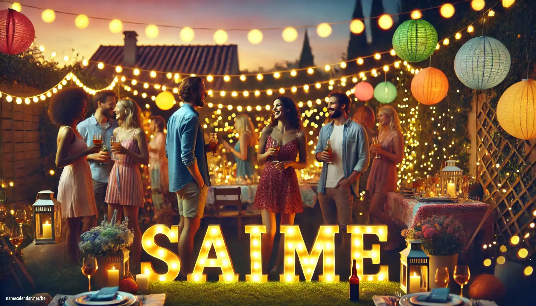 Святкаванне імянін і імянін - Saime