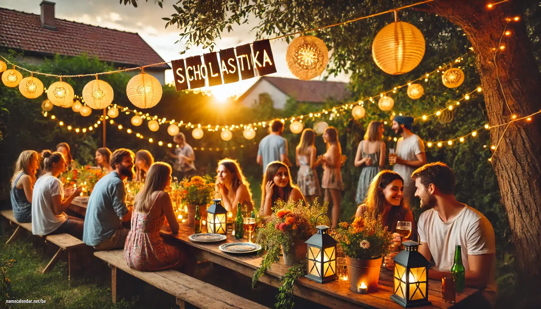 Святкаванне імянін і імянін - Scholastika