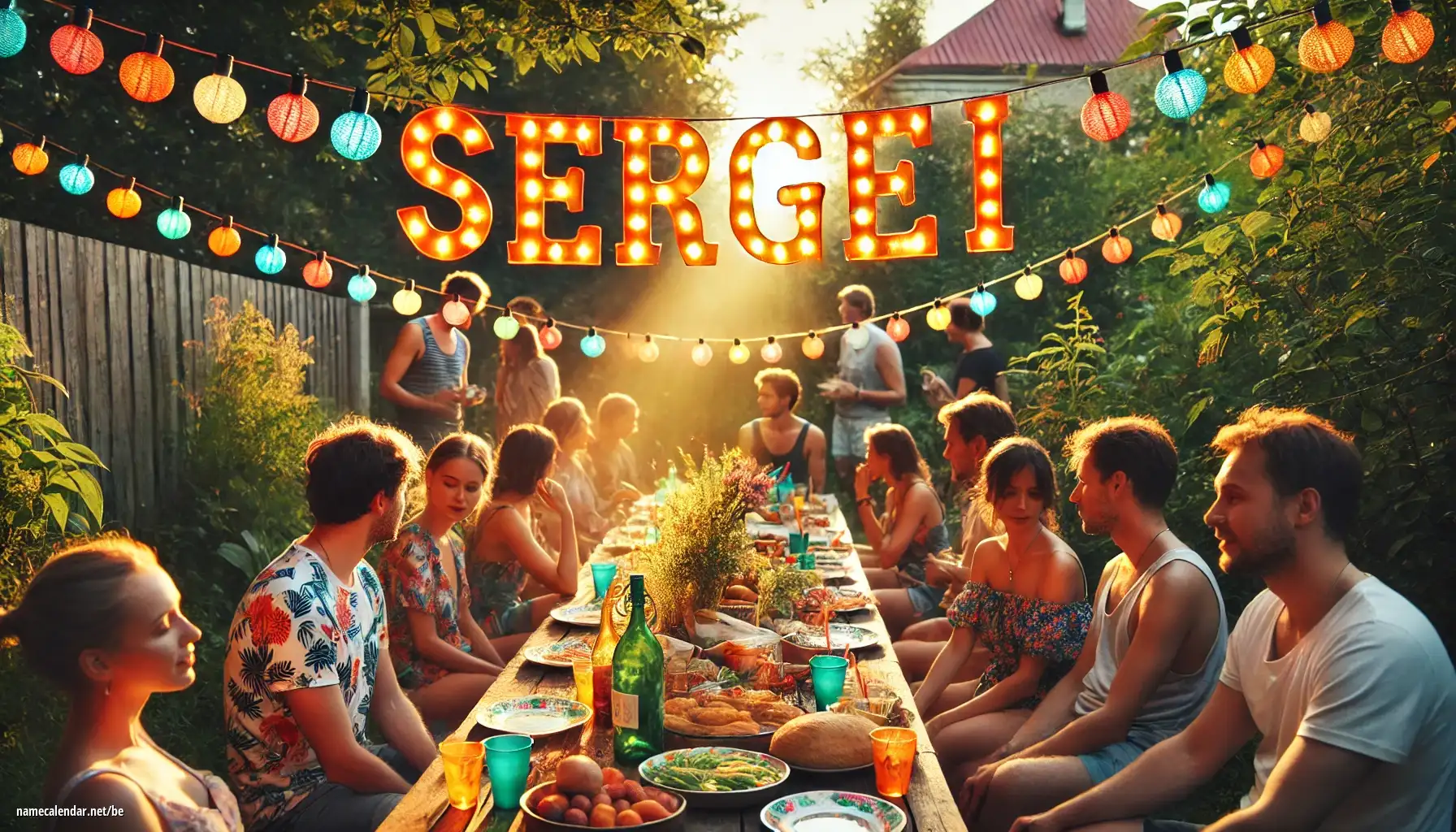 Святкаванне імянін і імянін - Sergei