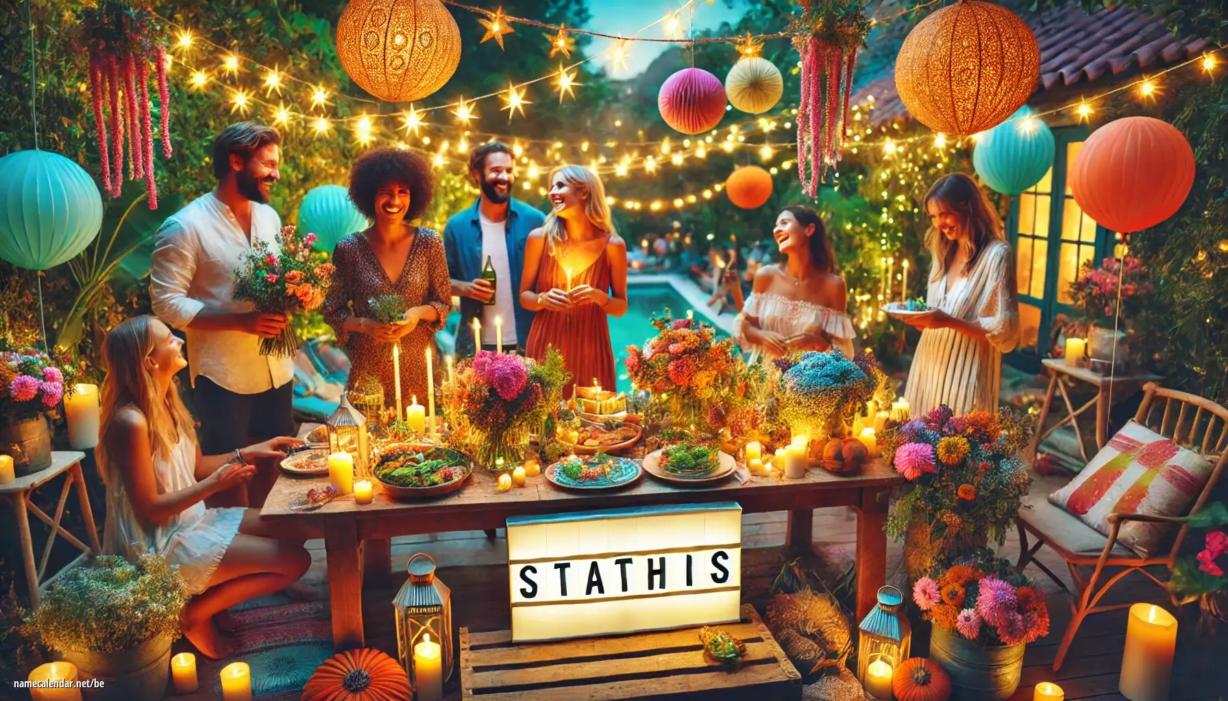 Святкаванне імянін і імянін - Stathis