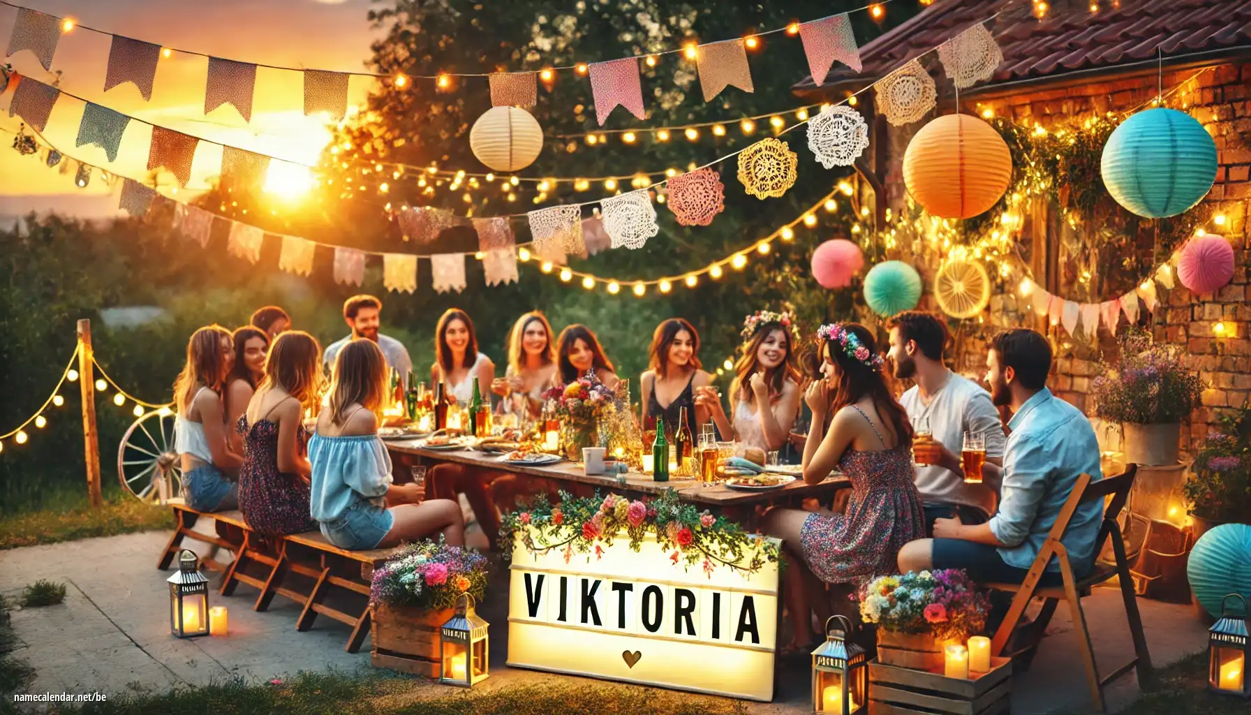 Святкаванне імянін і імянін - Viktória