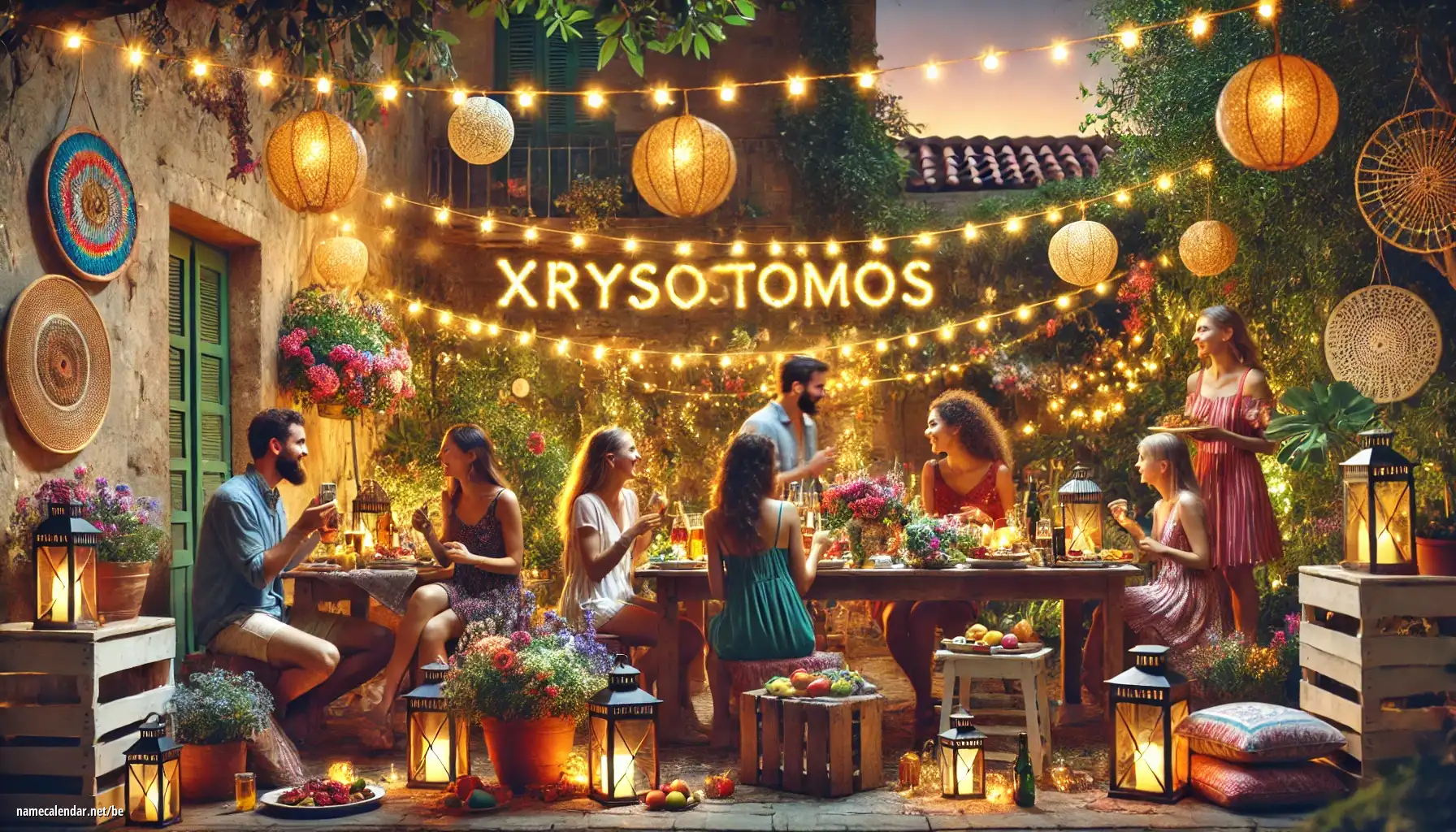 Святкаванне імянін і імянін - Xrysostomos