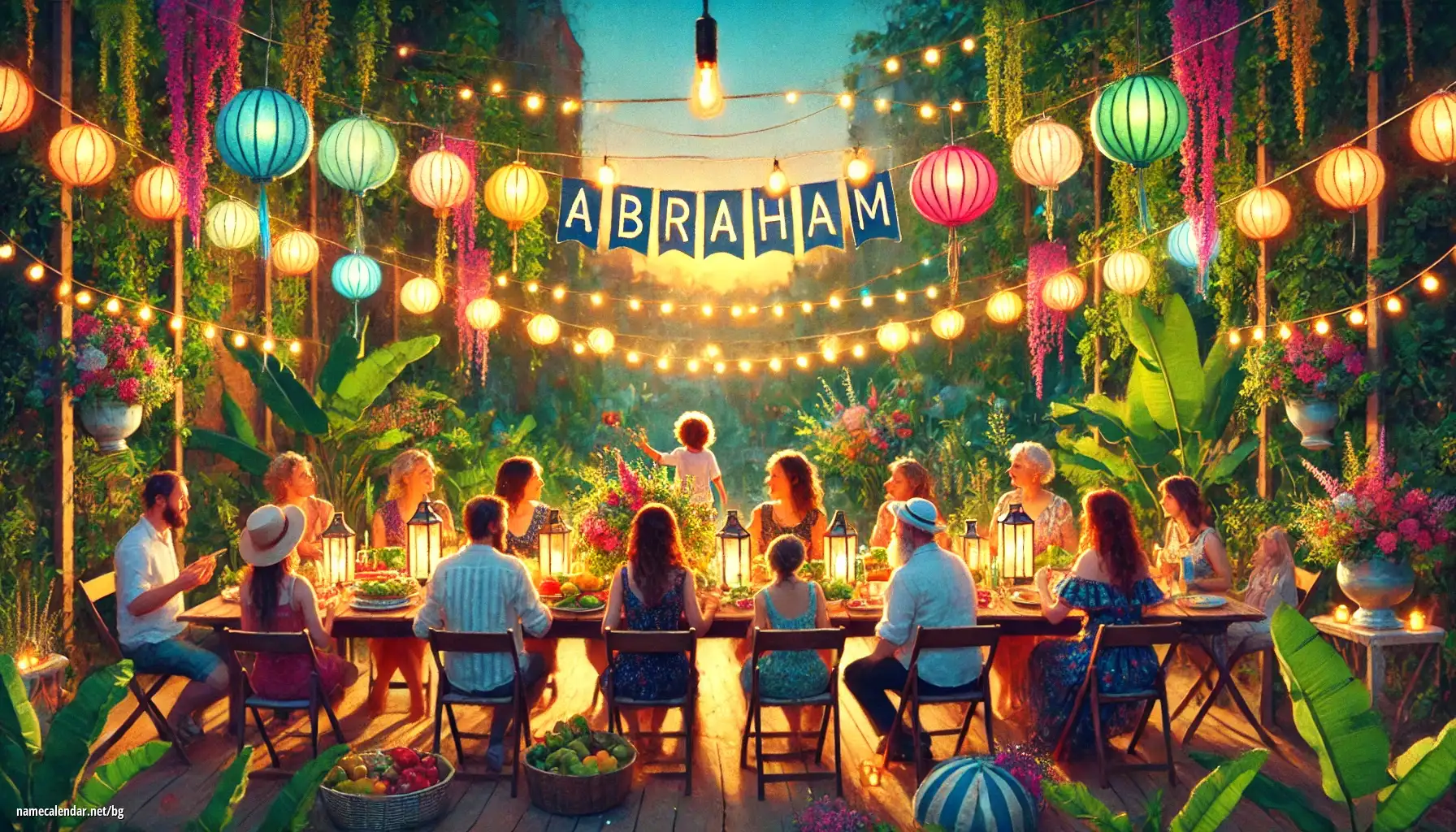 Празнуване на имен ден и име - Ábrahám