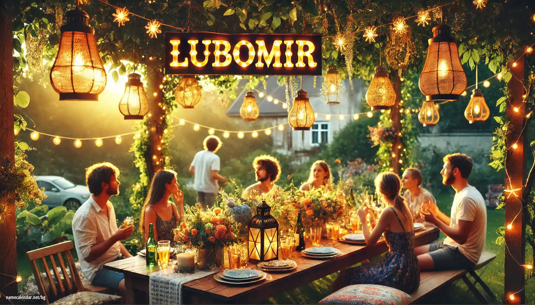 Празнуване на имен ден и име - Ľubomír