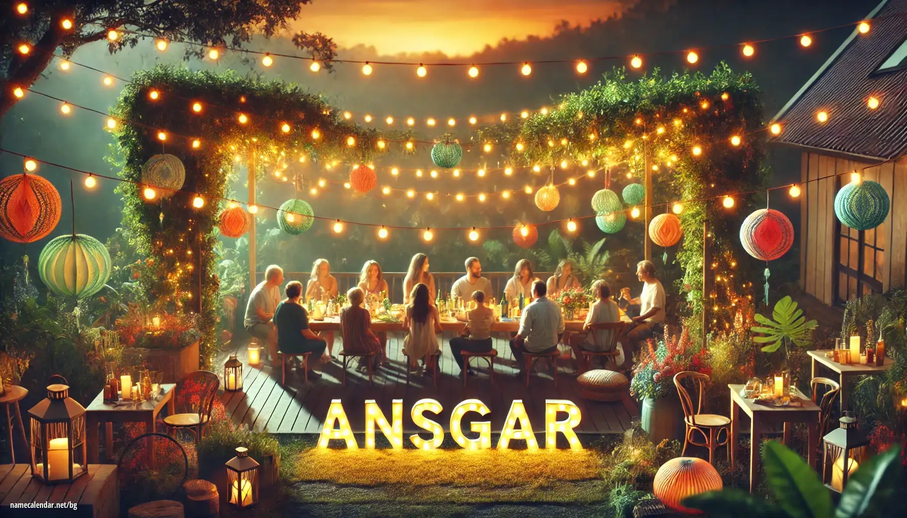 Празнуване на имен ден и име - Ansgar