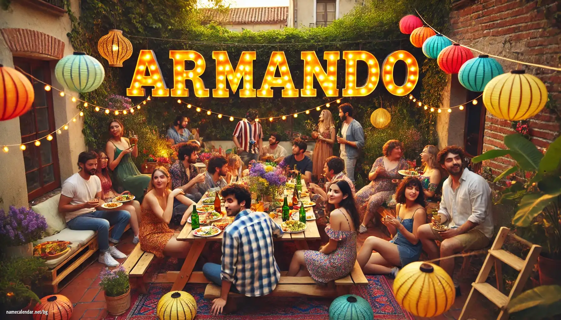 Празнуване на имен ден и име - Armando