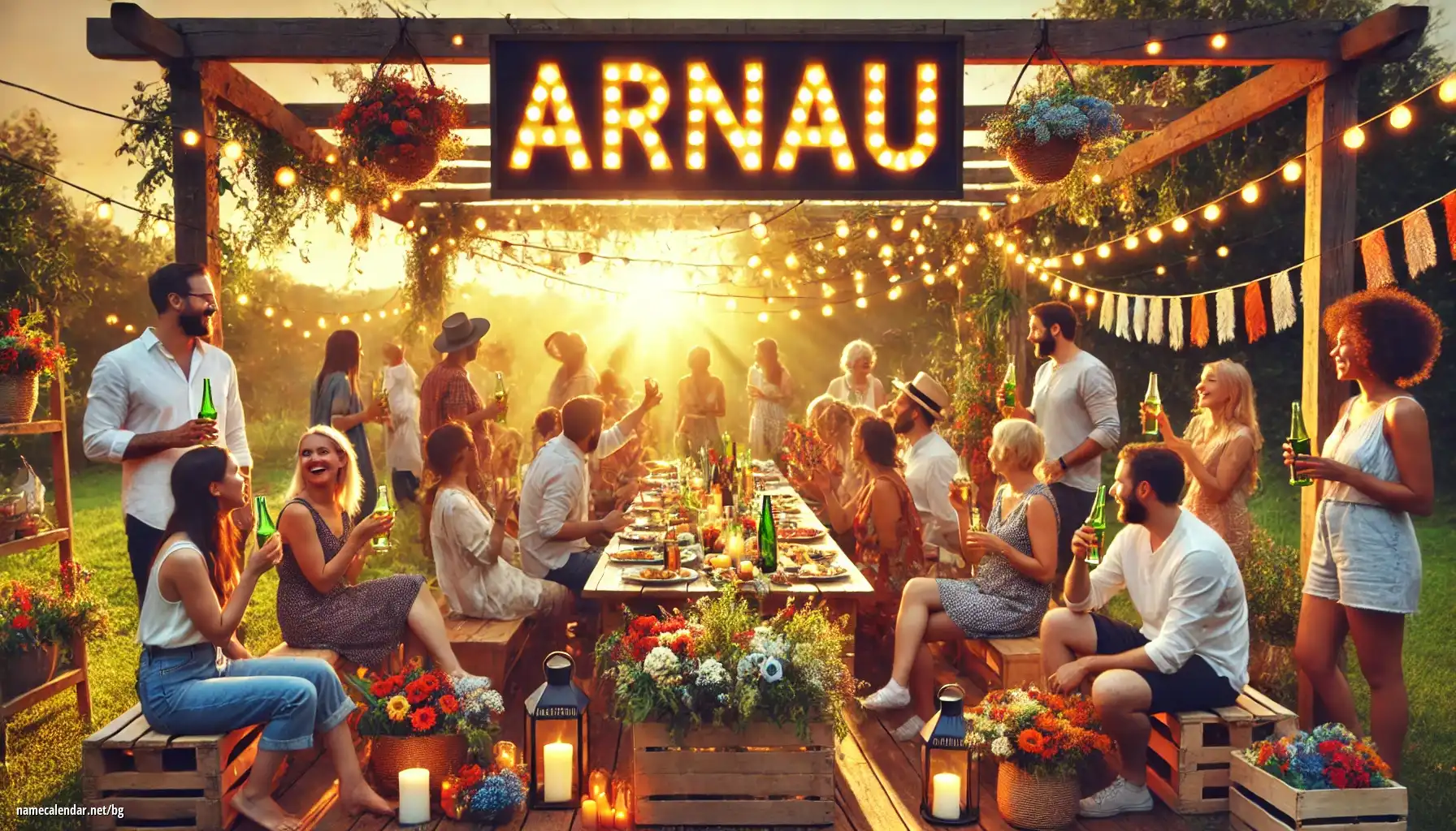 Празнуване на имен ден и име - Arnau