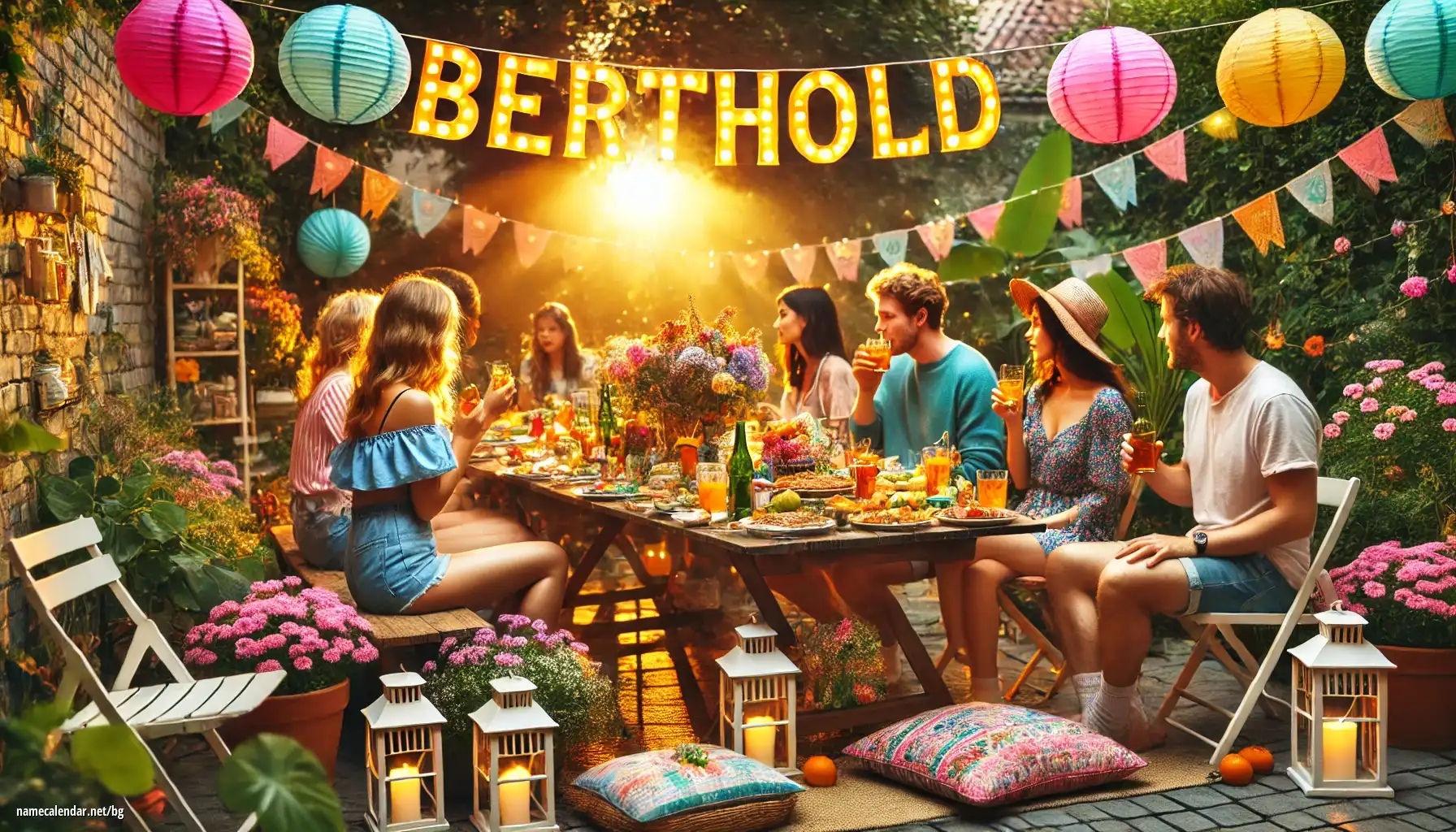 Празнуване на имен ден и име - Berthold