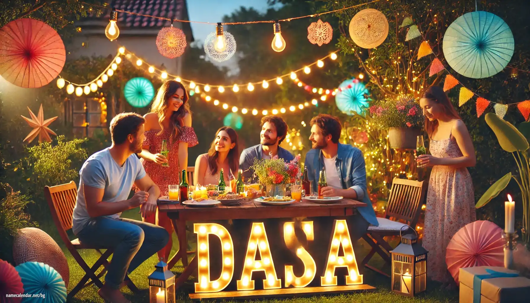 Празнуване на имен ден и име - Dáša