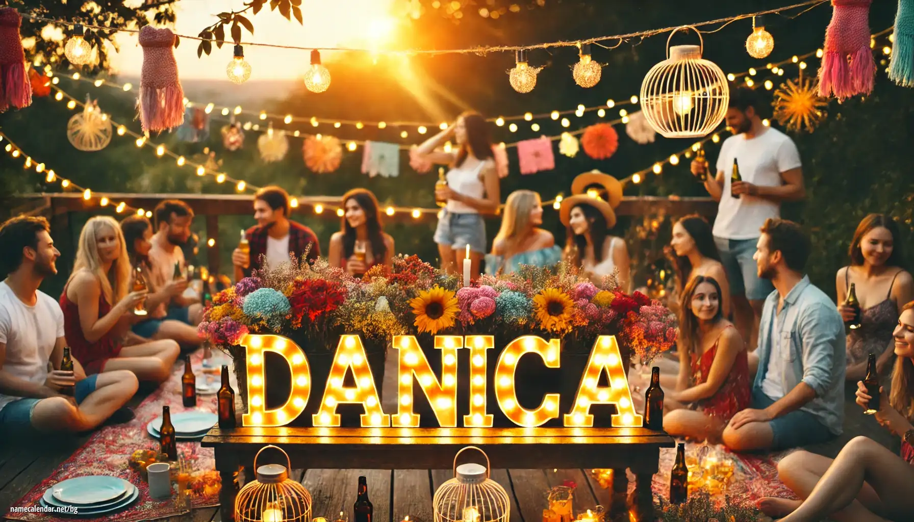 Празнуване на имен ден и име - Danica