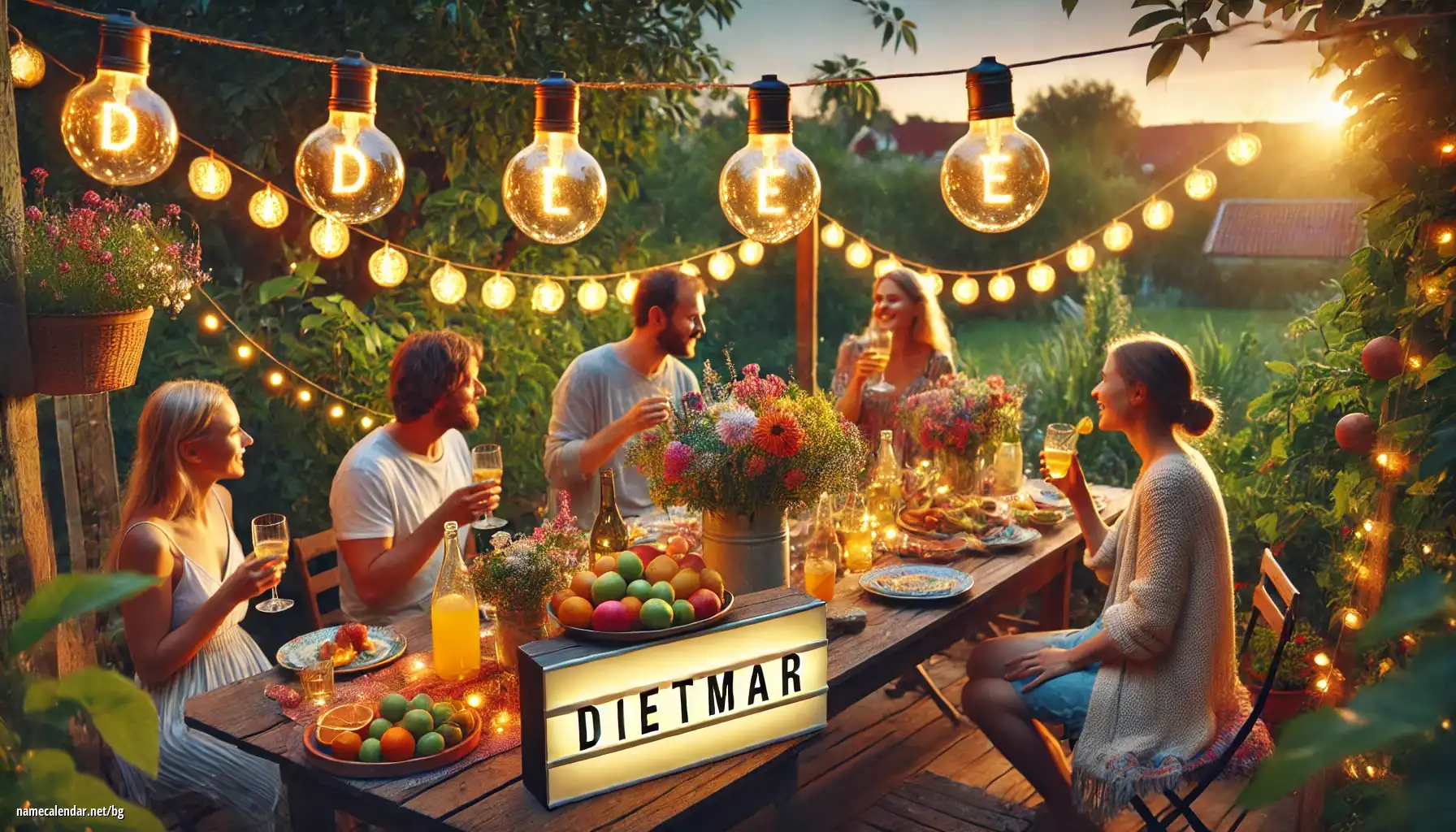 Празнуване на имен ден и име - Dietmar