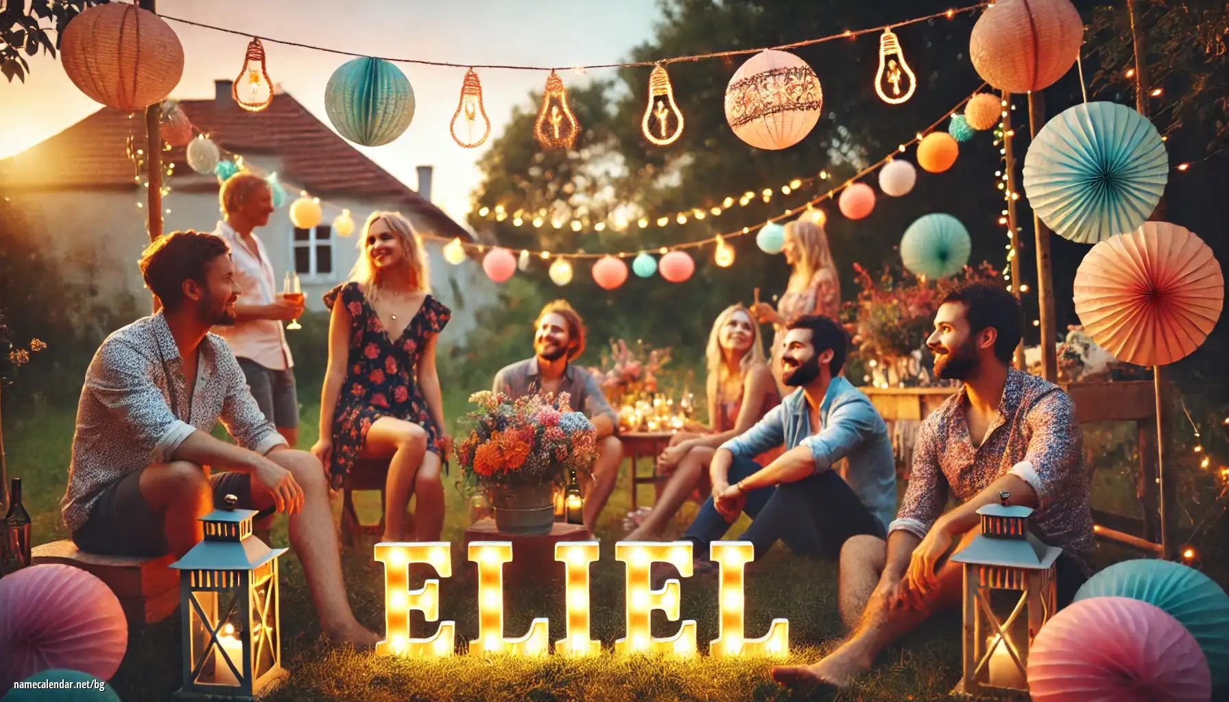 Празнуване на имен ден и име - Eliel