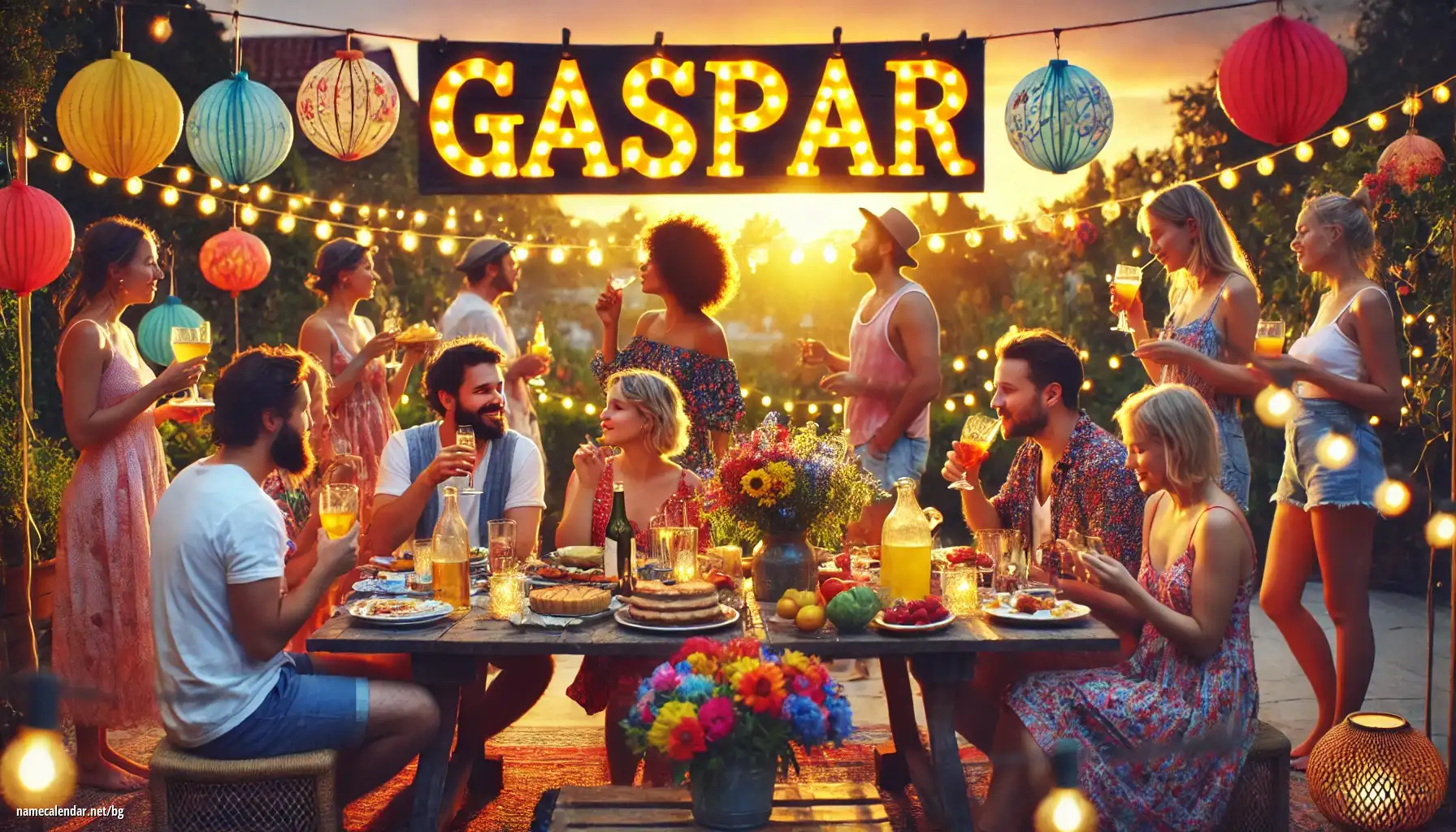 Празнуване на имен ден и име - Gáspár