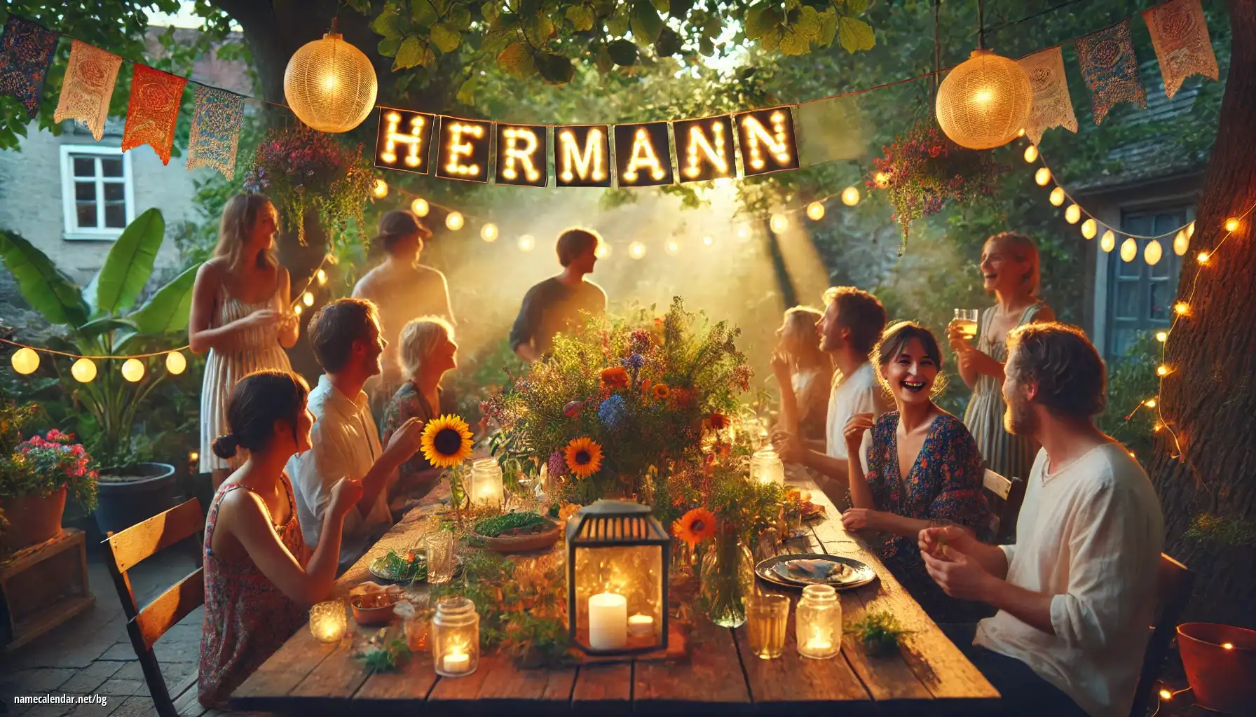 Празнуване на имен ден и име - Hermann