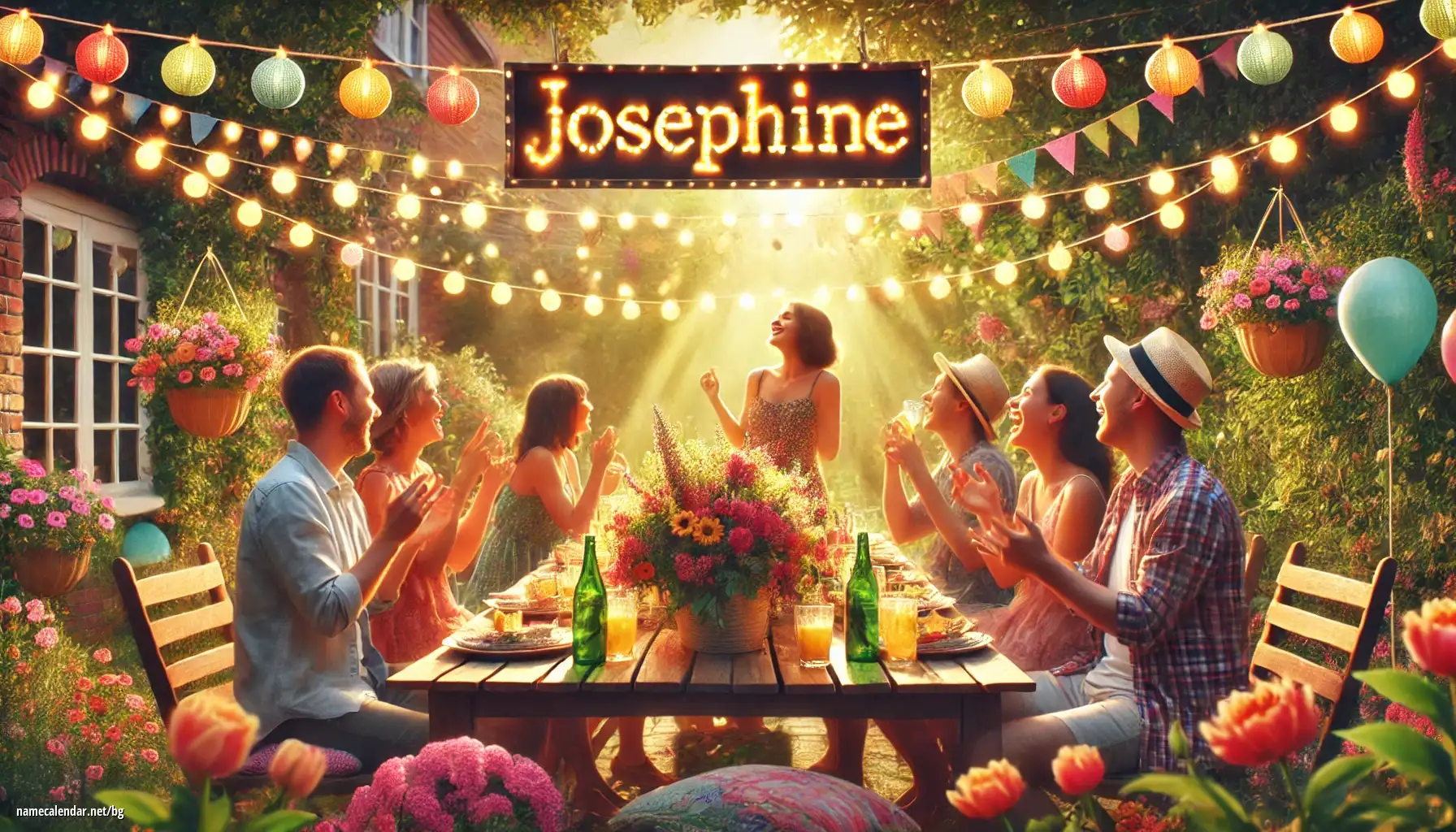 Празнуване на имен ден и име - Josephine
