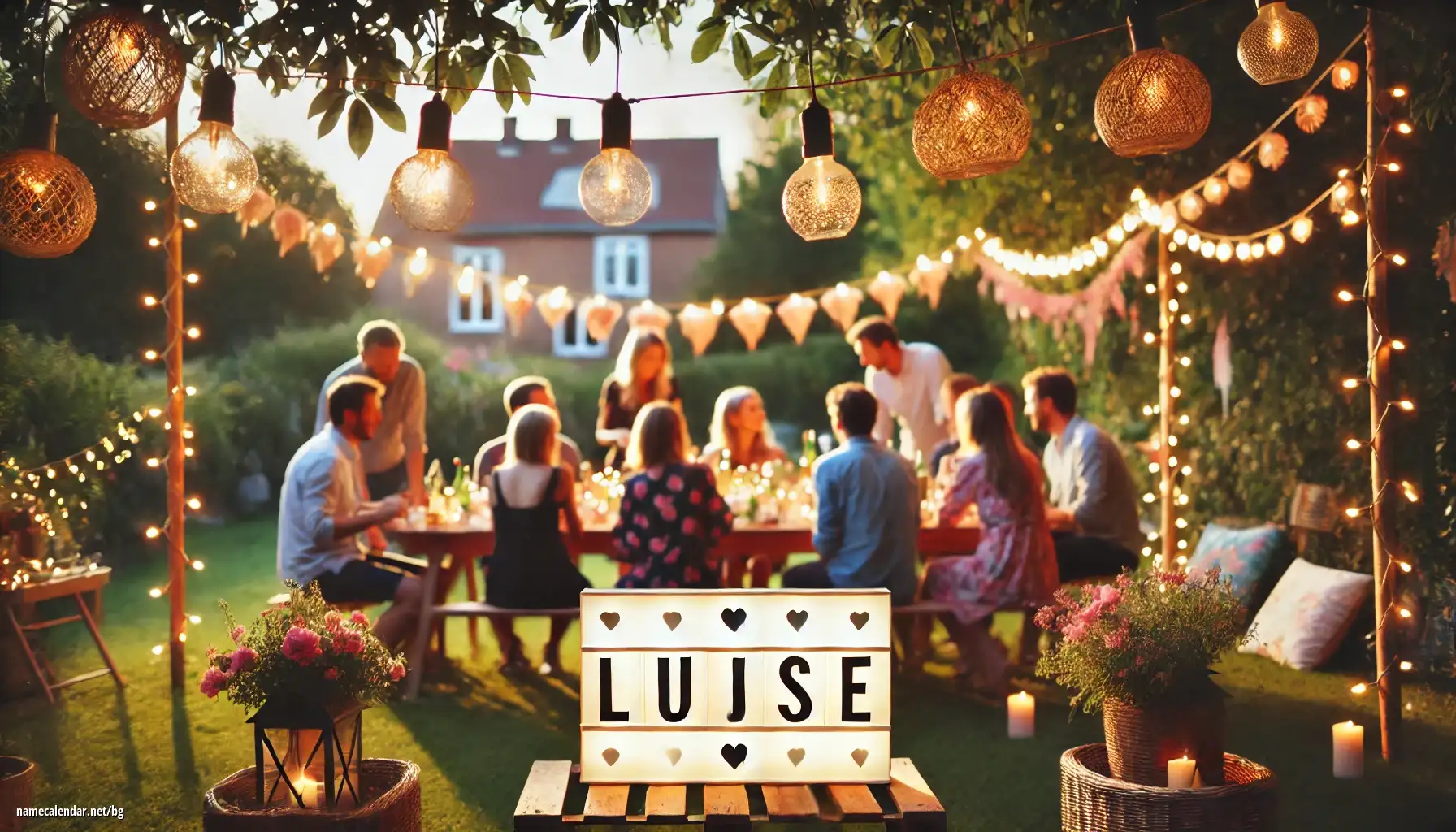 Празнуване на имен ден и име - Luise