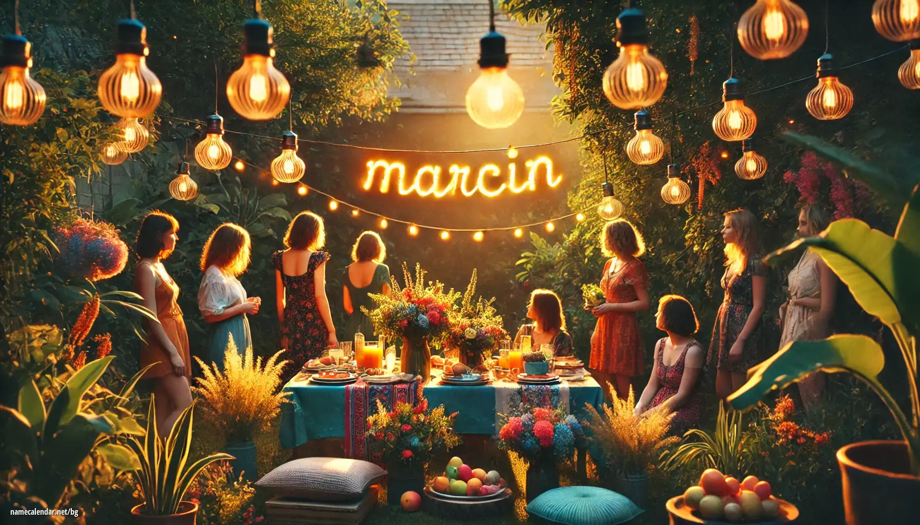 Празнуване на имен ден и име - Marcin