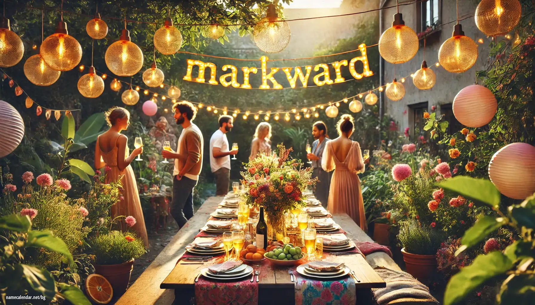 Празнуване на имен ден и име - Markward