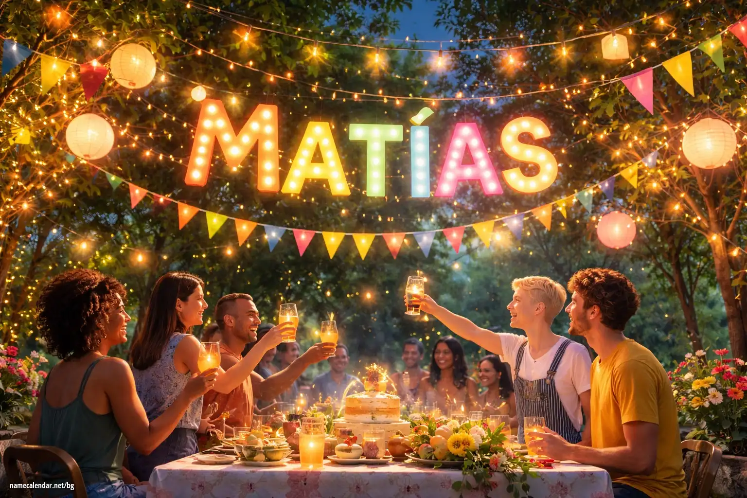 Празнуване на имен ден и име - Matías