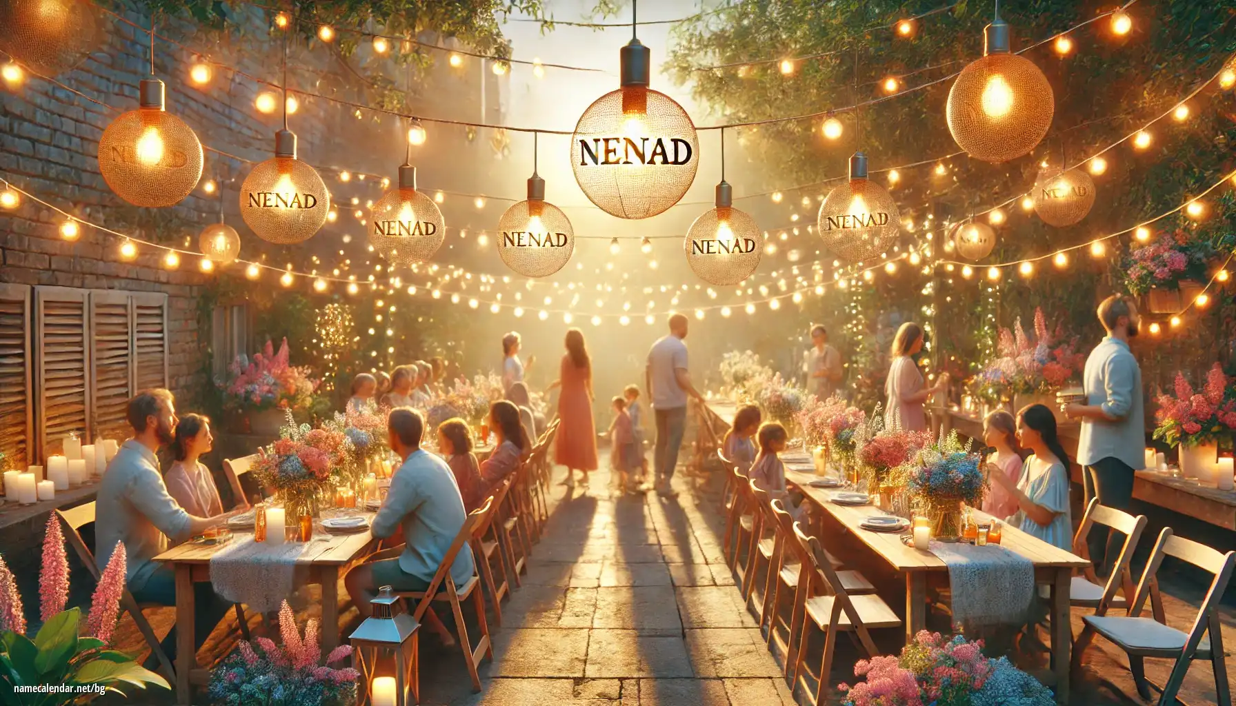 Празнуване на имен ден и име - Nenad