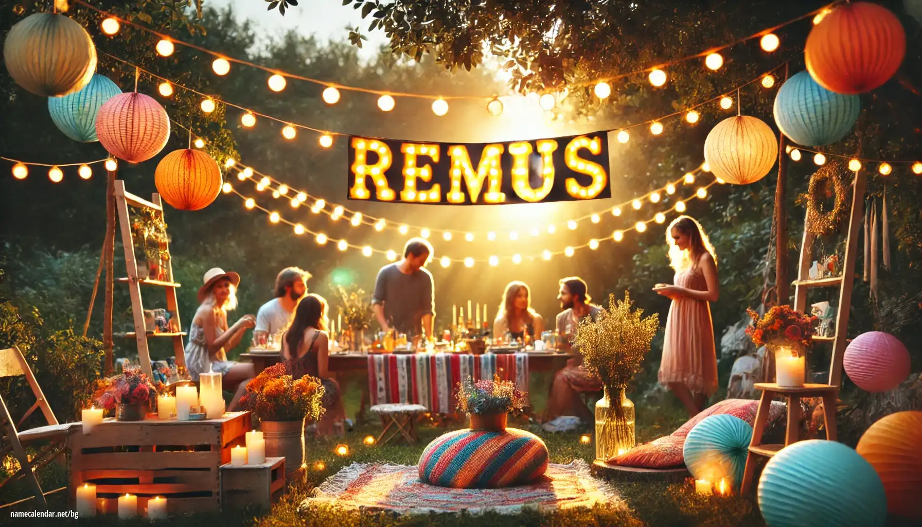 Празнуване на имен ден и име - Remus