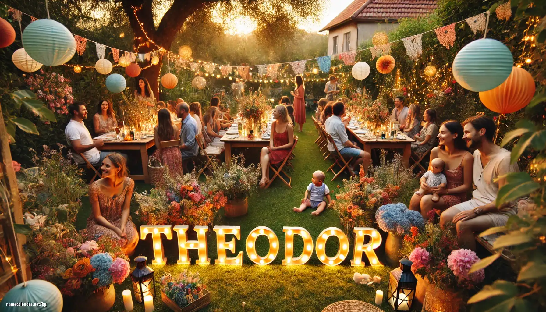 Празнуване на имен ден и име - Theodor