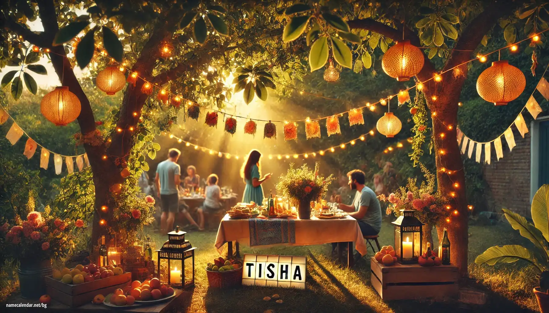 Празнуване на имен ден и име - Tisha