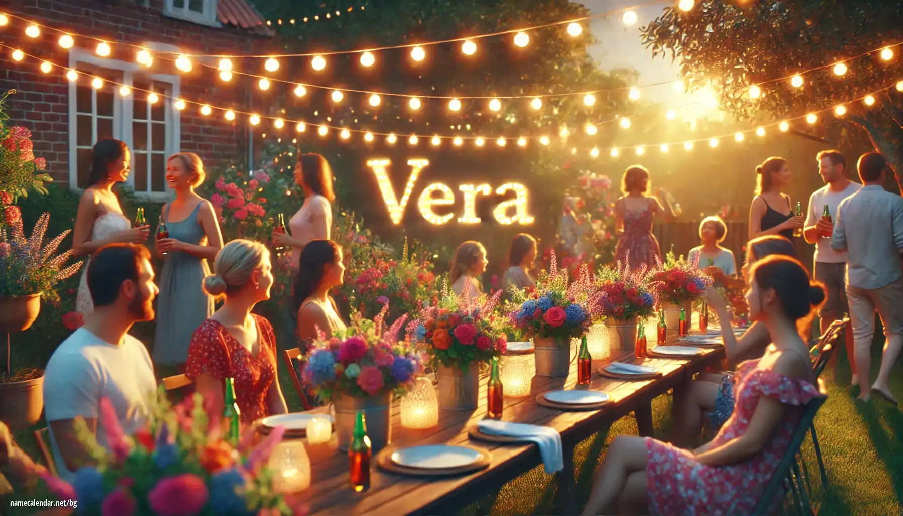 Празнуване на имен ден и име - Véra